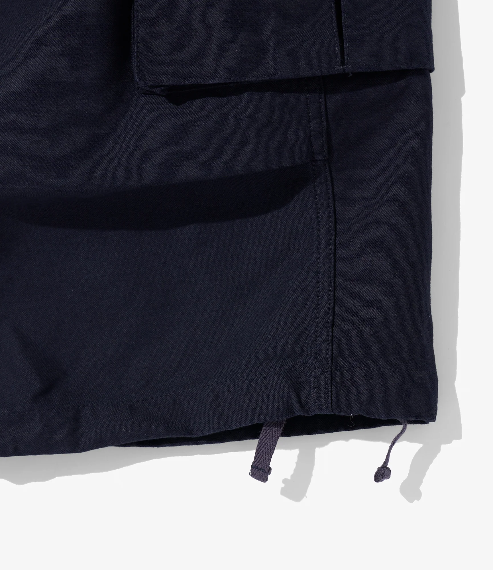 FA Short - Nepenthes Special - Dk. Navy Cotton Reverse Sateen - Image 6