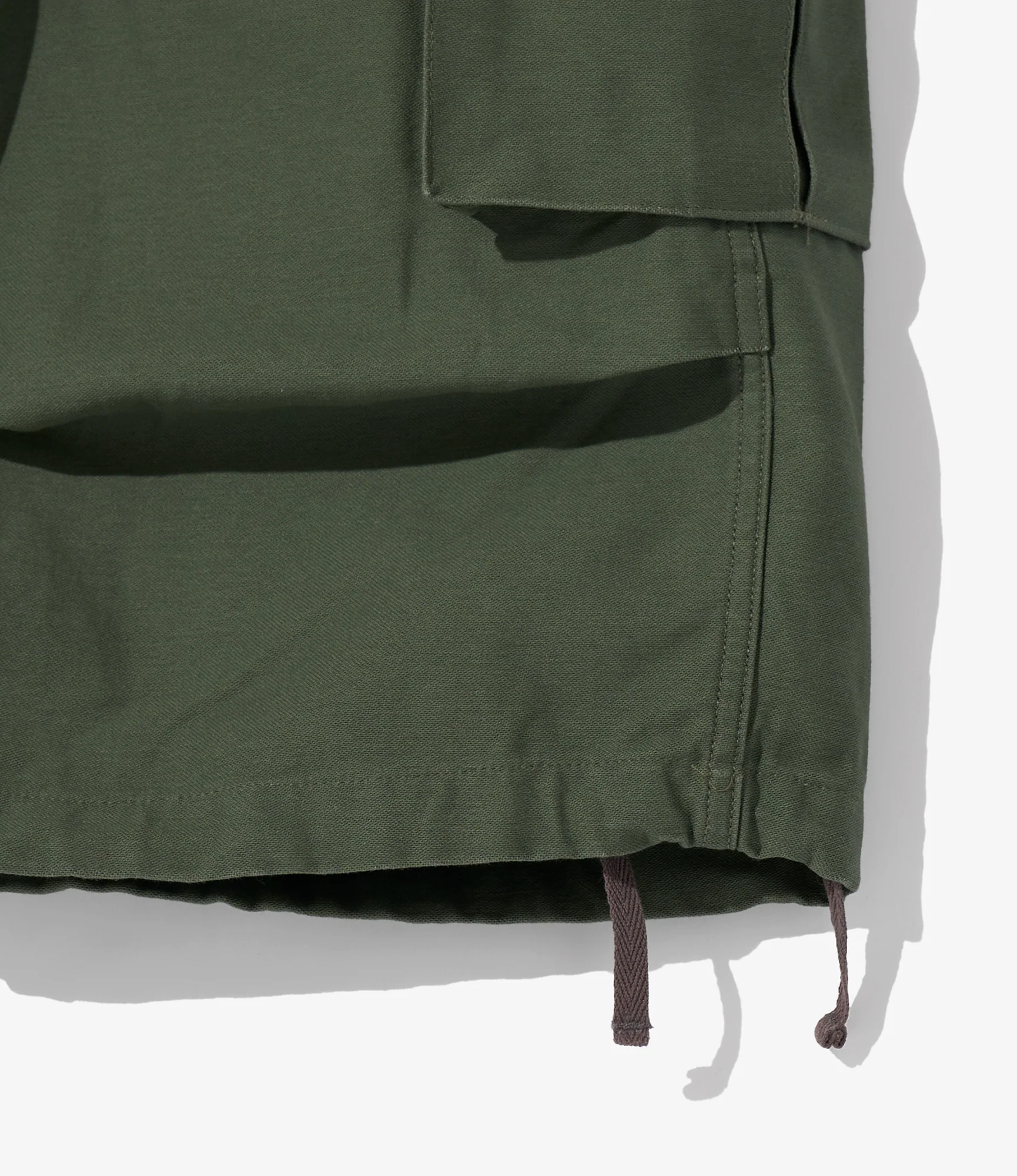 FA Short - Nepenthes Special - Olive Cotton Reverse Sateen - Image 6