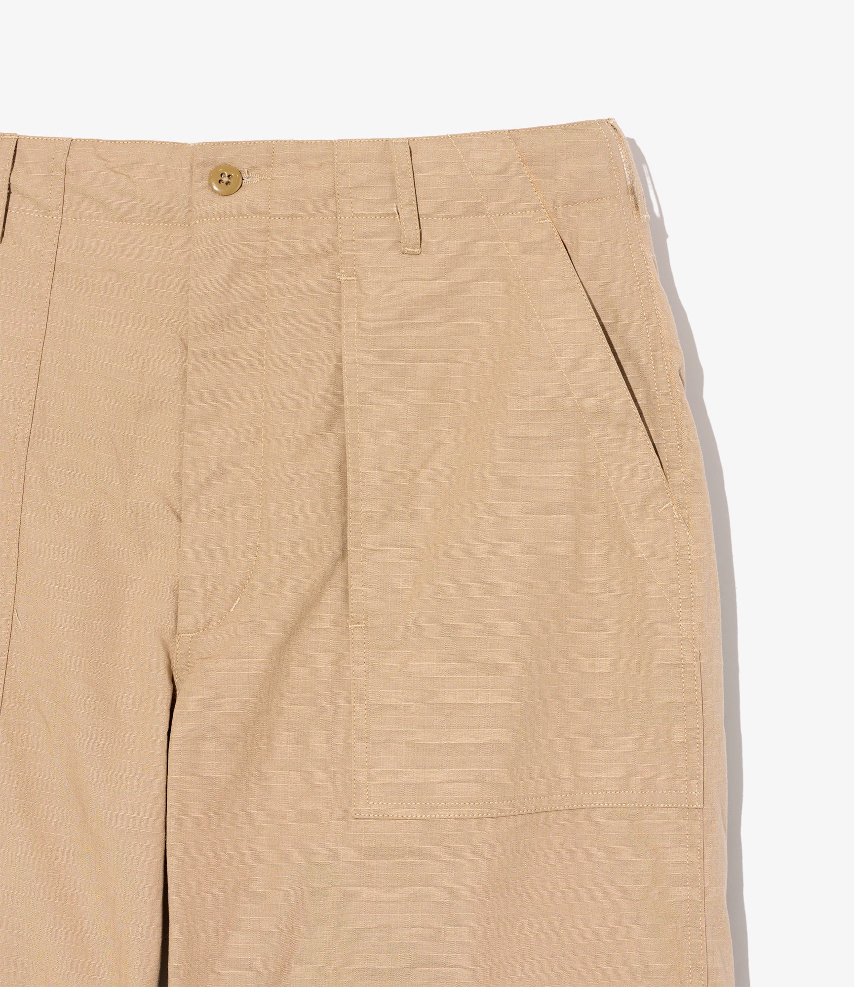 Fatigue Pants - Khaki Cotton Ripstop - Image 3