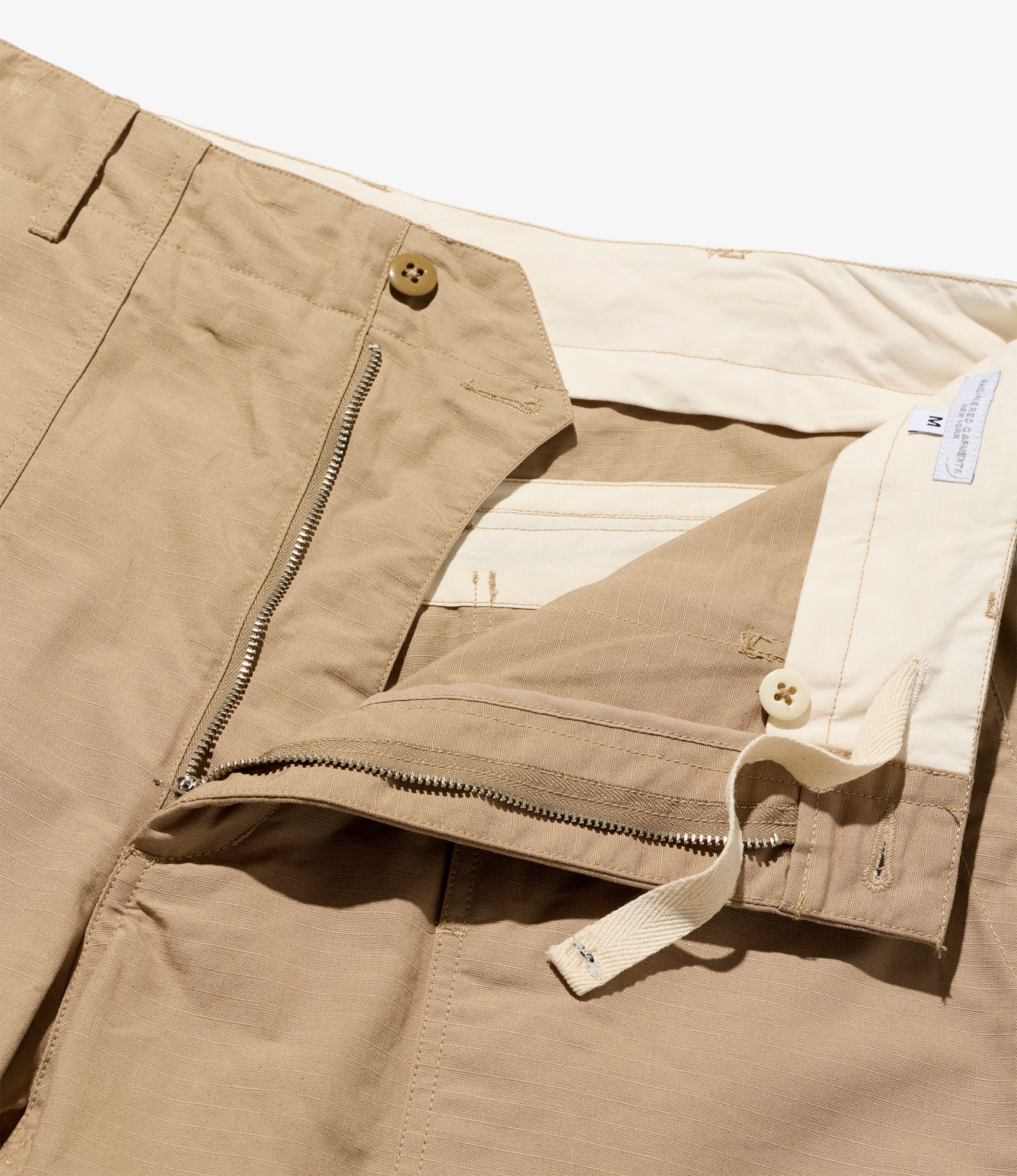 Fatigue Pants - Khaki Cotton Ripstop - Image 4
