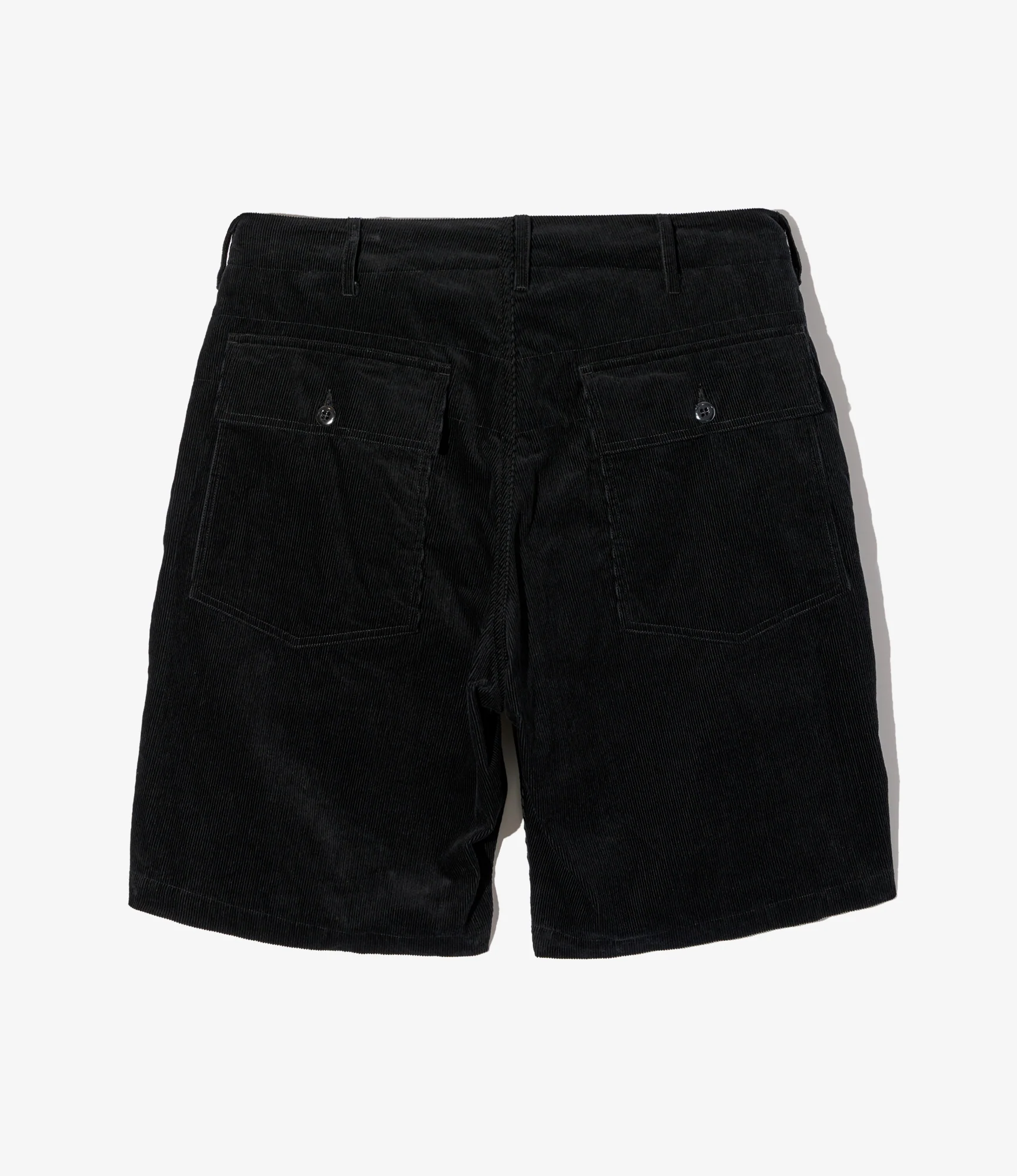 Fatigue Short - Black 14W Corduroy - Image 2