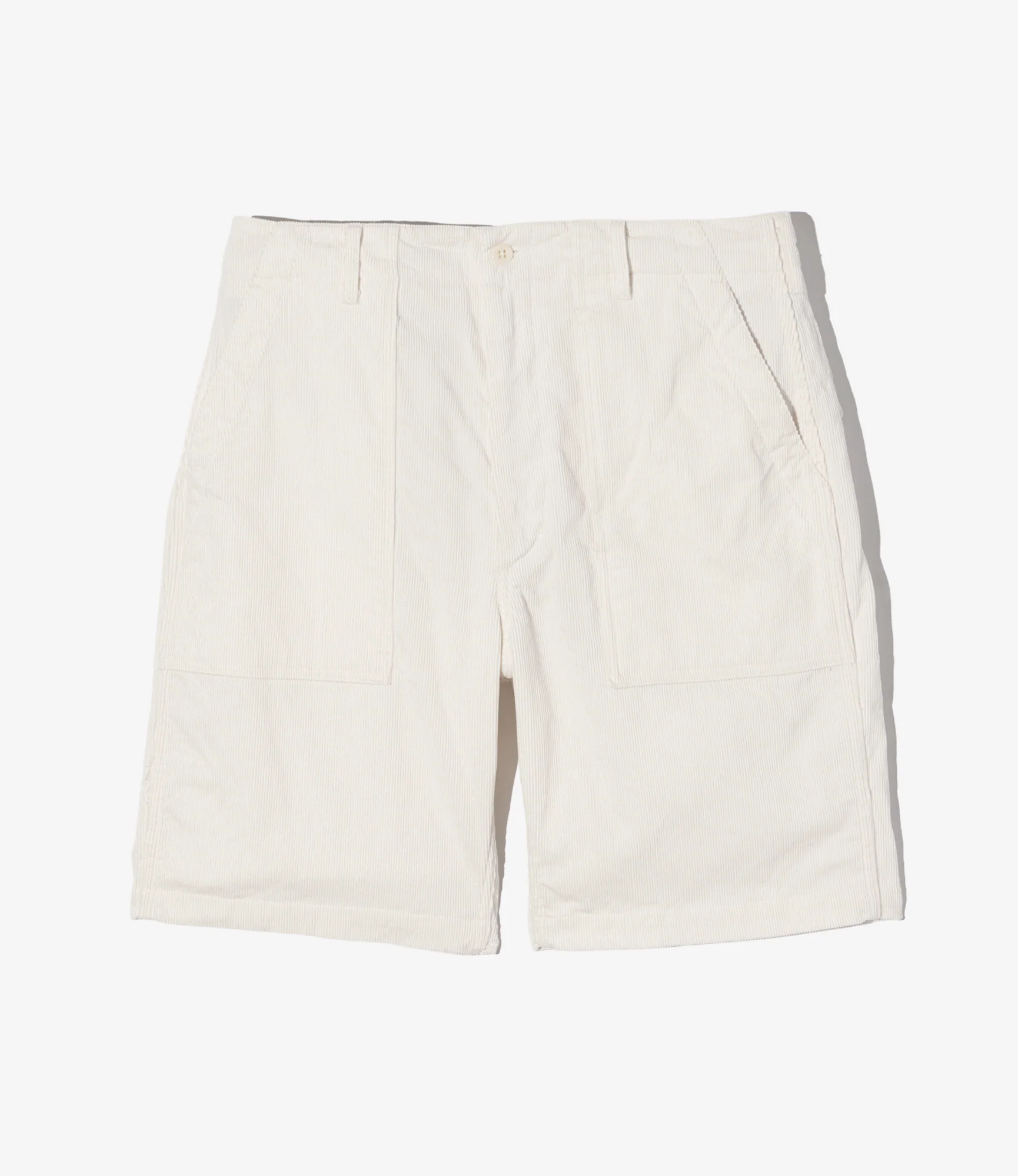 Fatigue Short - White 14W Corduroy