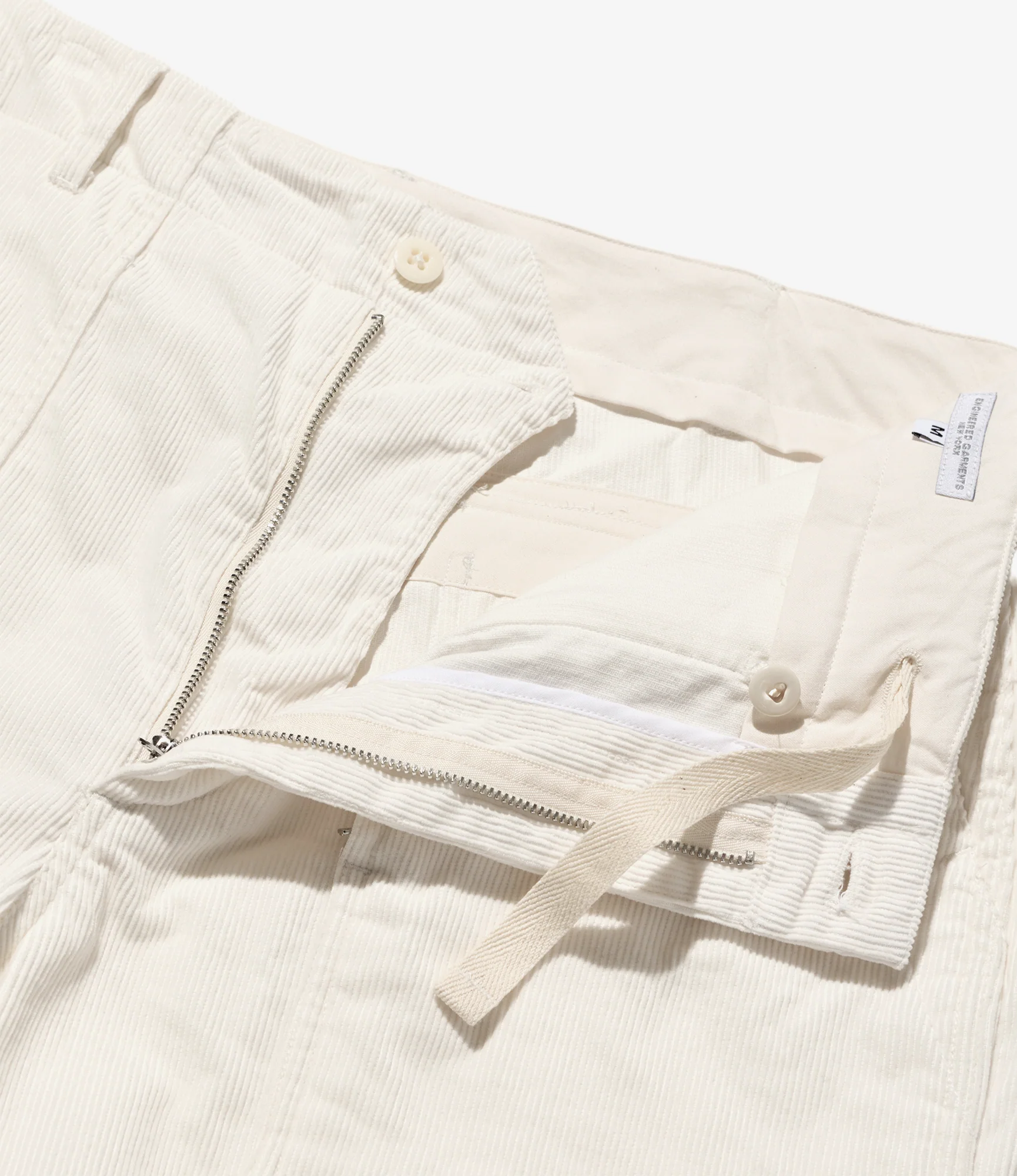 Fatigue Short - White 14W Corduroy - Image 4
