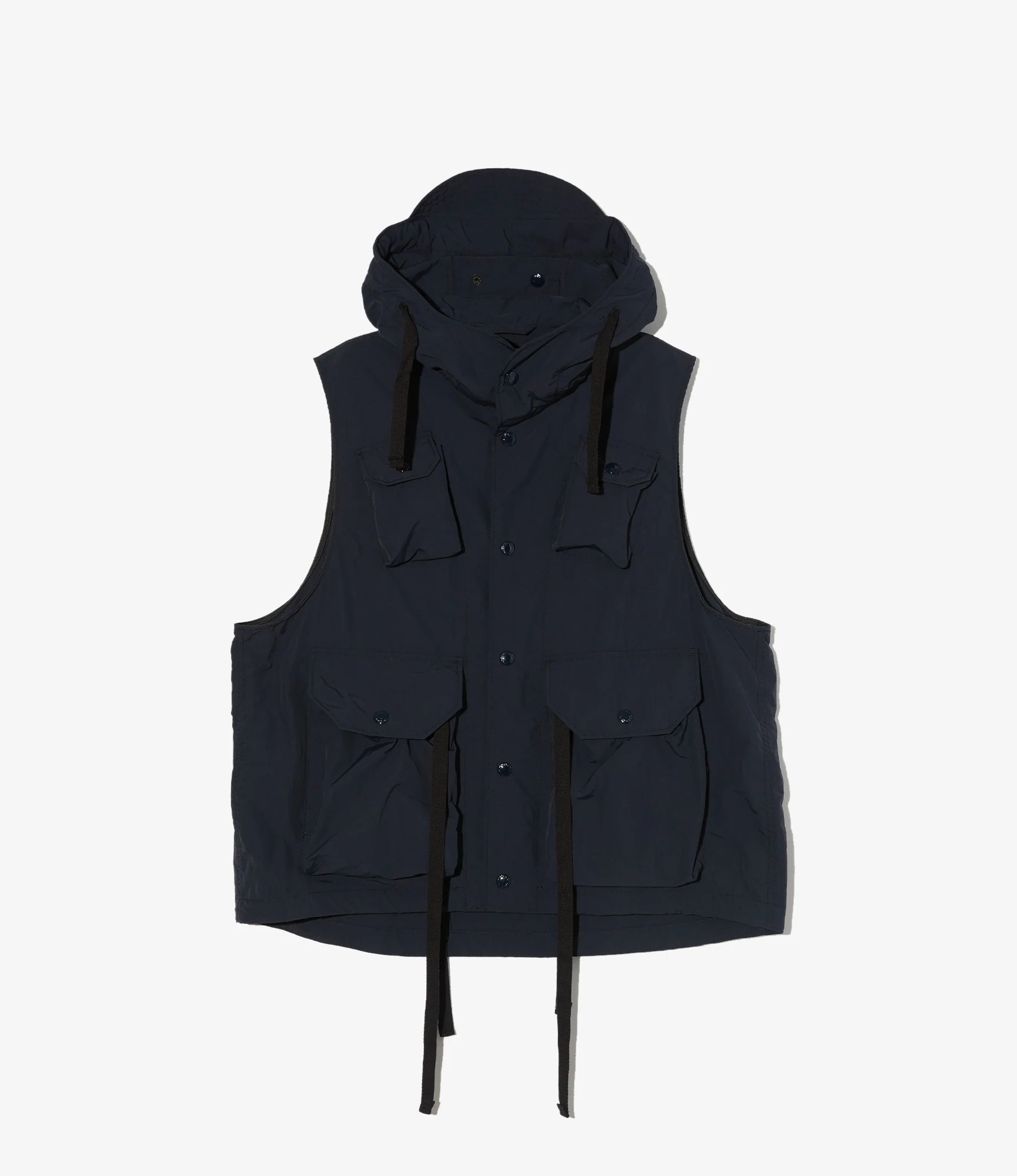 Field Vest - Dk. Navy Polyester Taslan