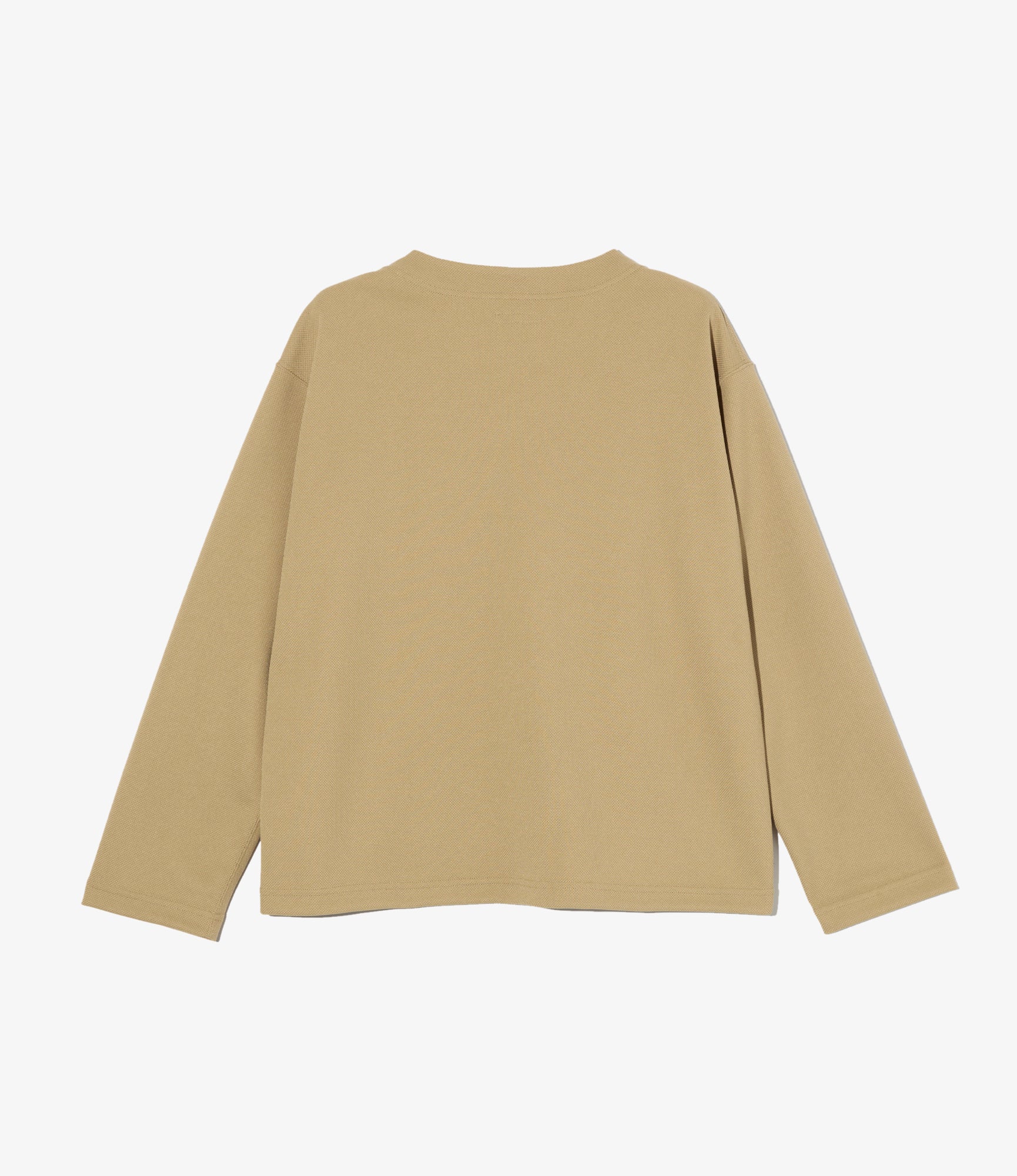 Knit Cardigan - Khaki Diamond Poly Knit - Image 2
