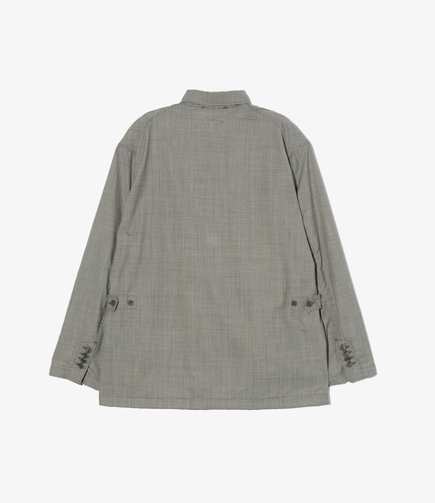 Loiter Jacket - Grey Micro Houndstooth Tropical Wool - Image 2