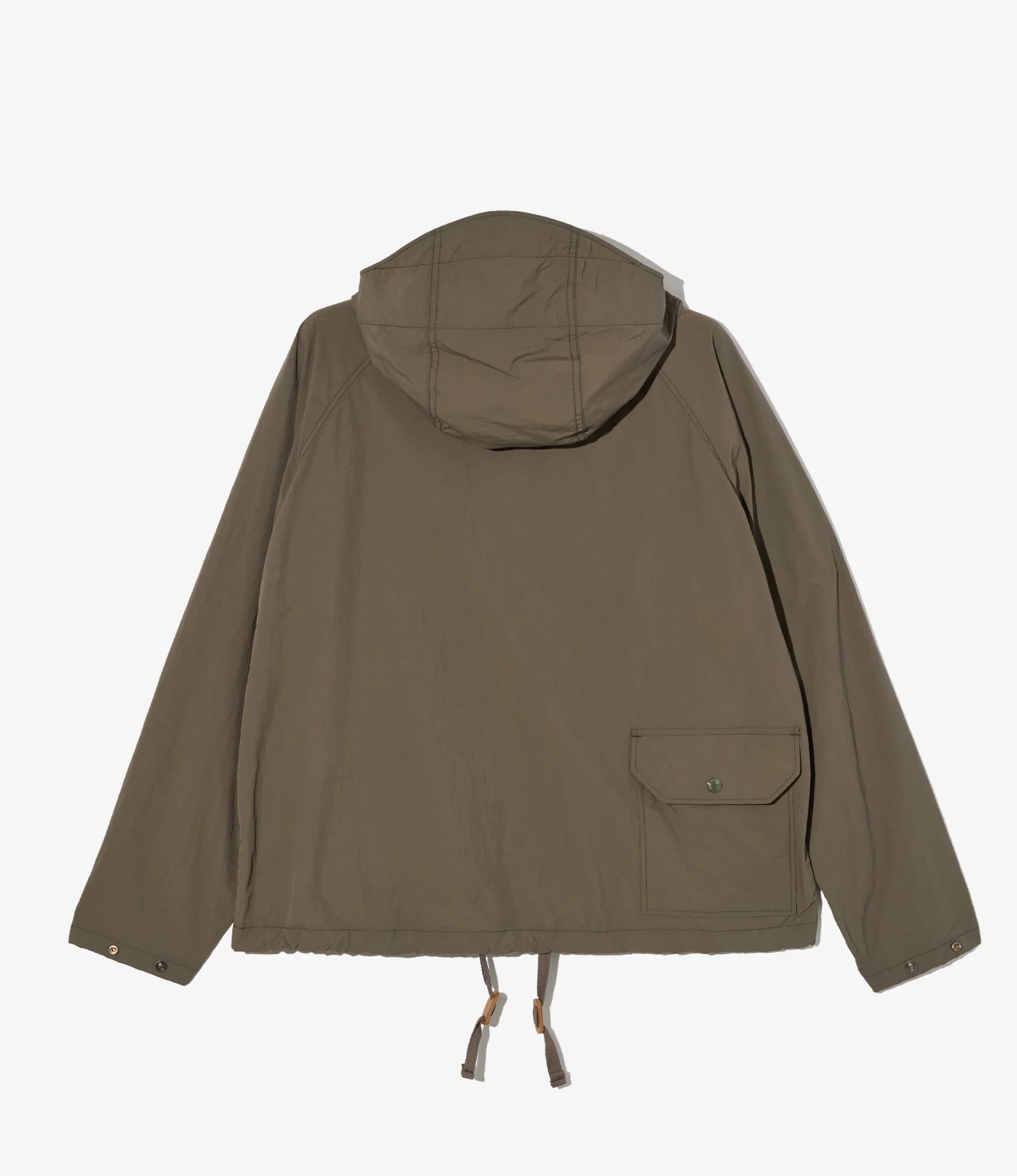 LT Parka - Olive Polyester Taslan - Image 2