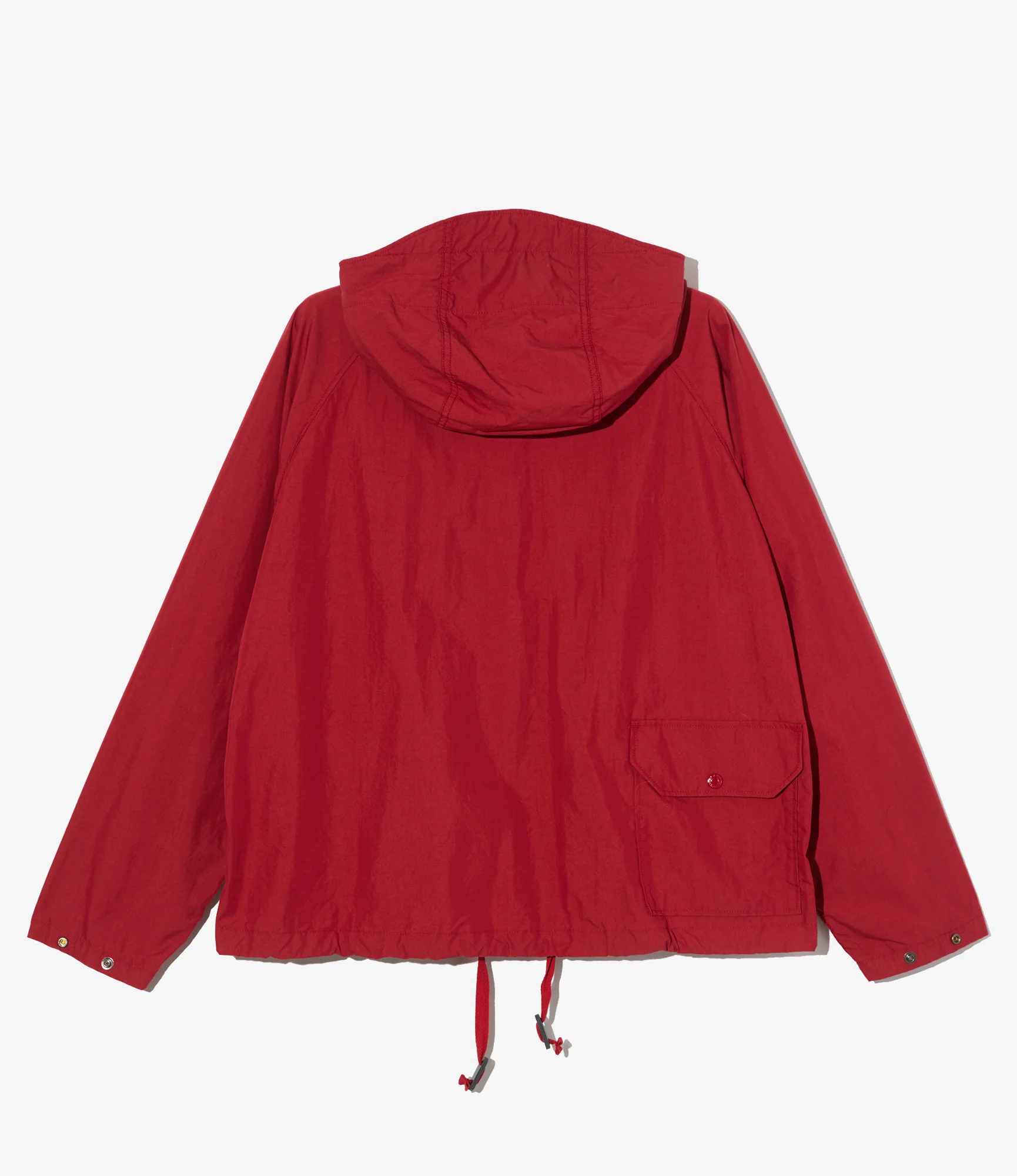 Lt Parka - Red Lt. Weight Nyco Poplin - Image 2