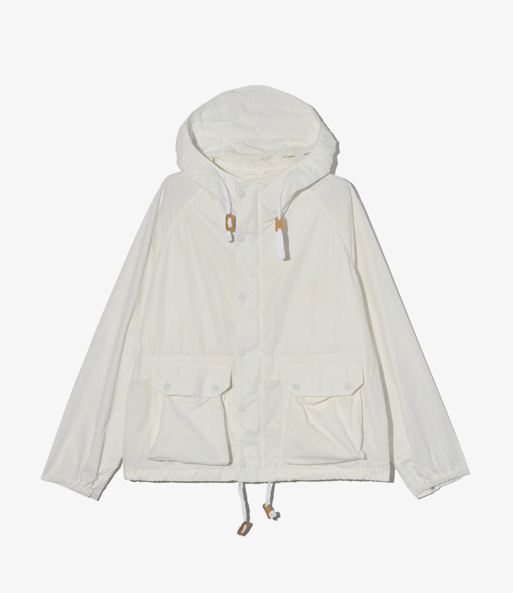 Lt Parka - White Lt. Weight Nyco Poplin