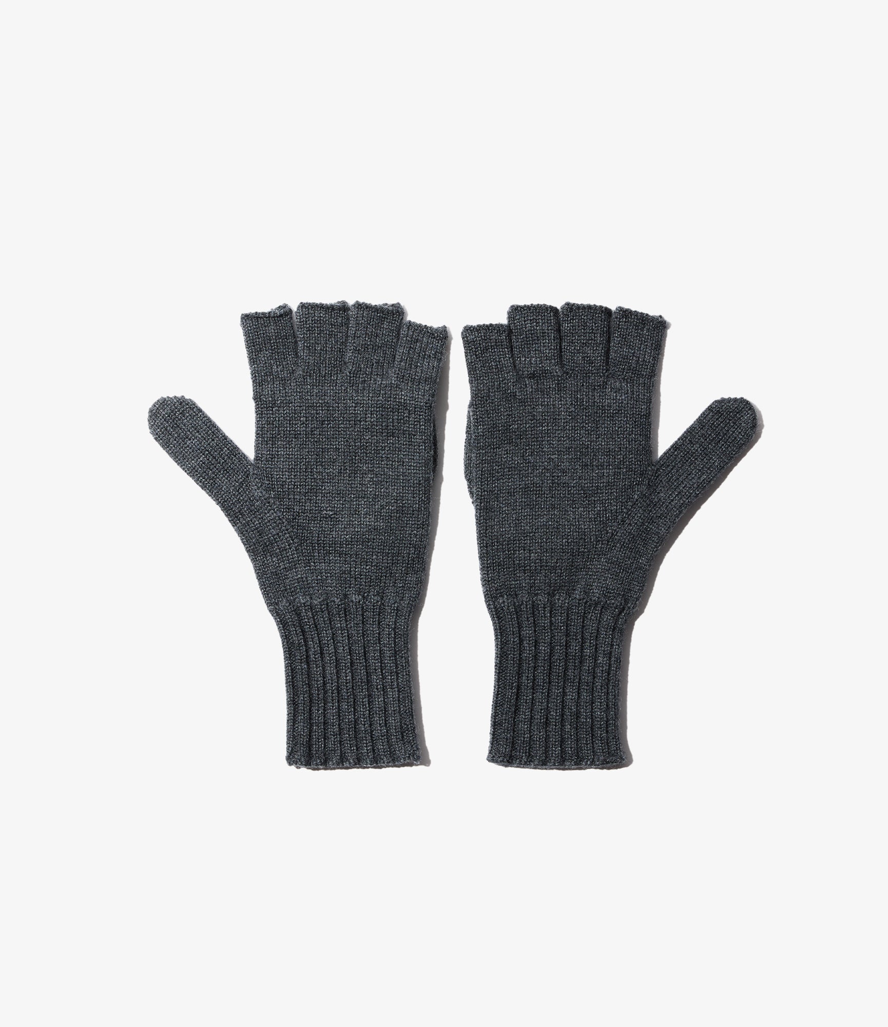 Mitten - Charcoal Wool - Image 2