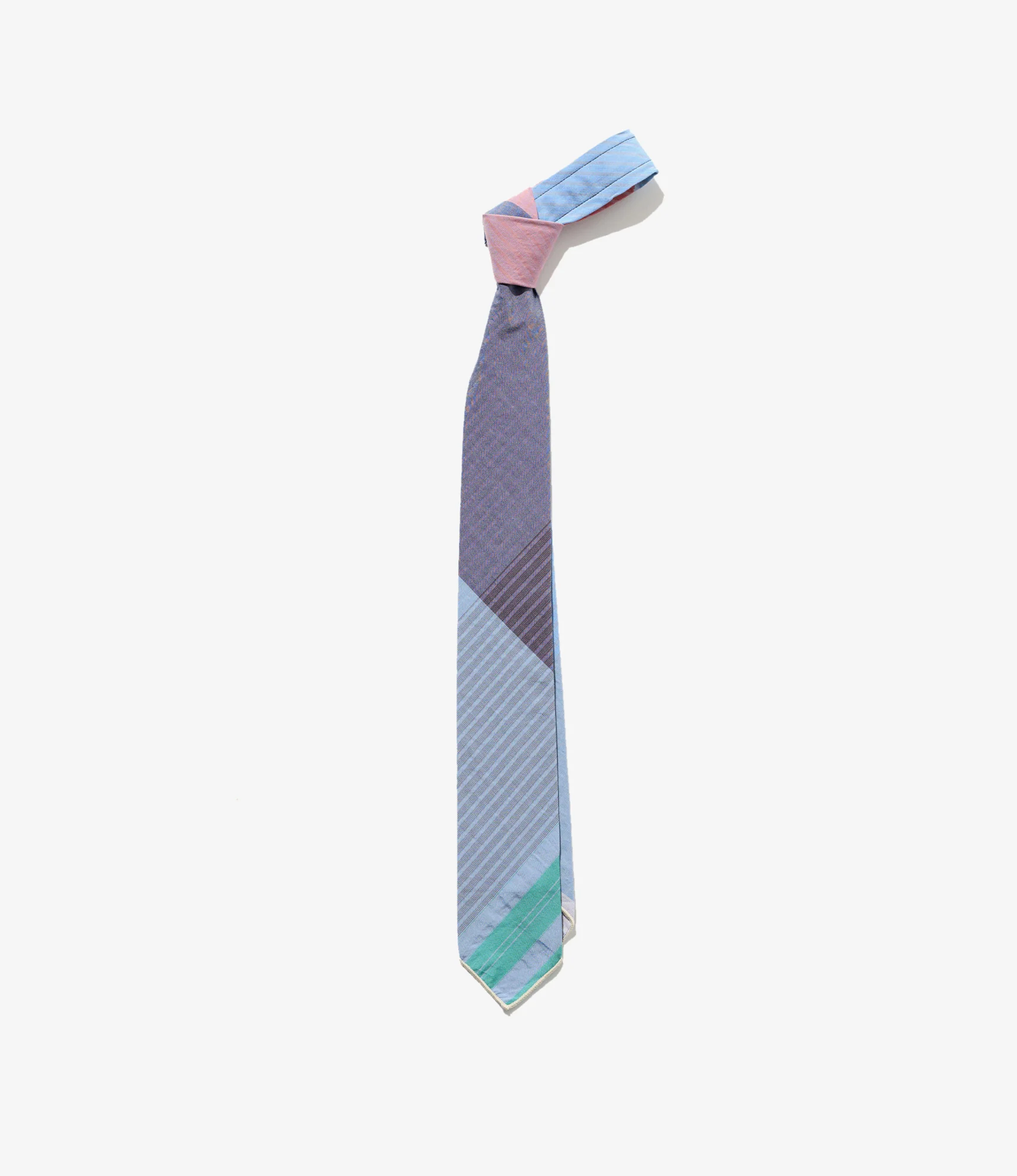 Narrow Tie - Multi Color CP Big Plaid