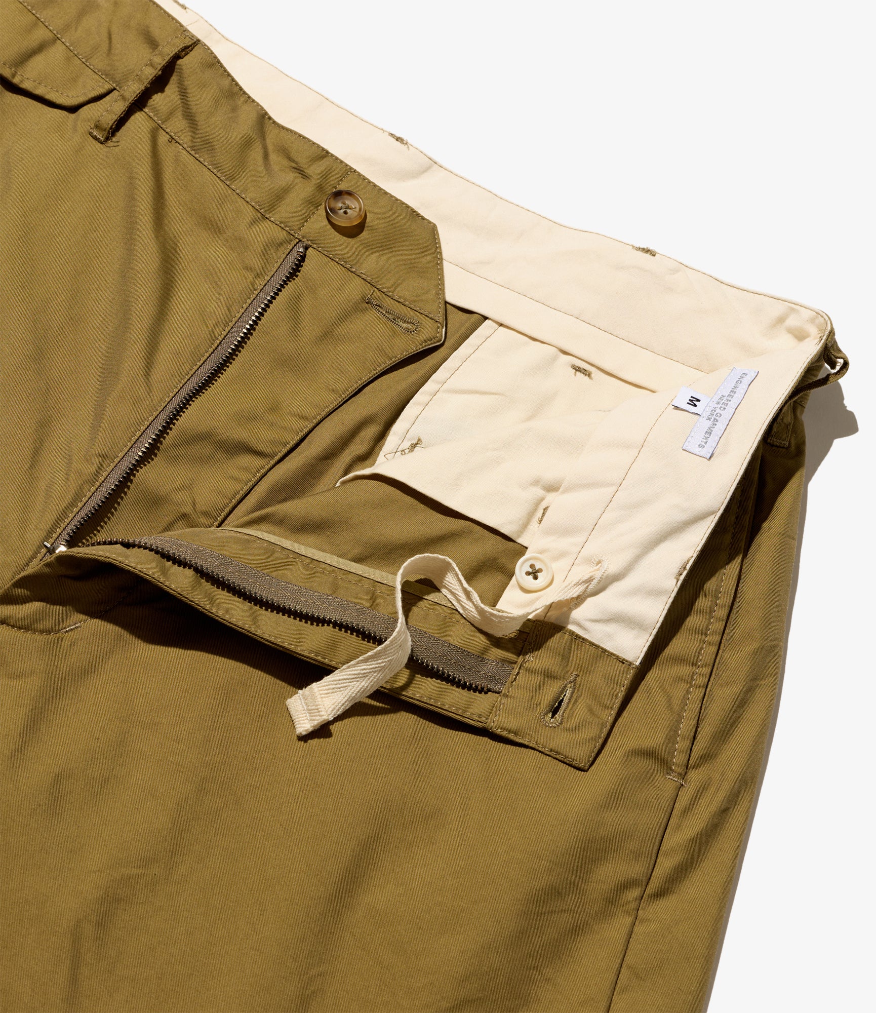 Officer Pant - Khaki Lt. Weight Nyco Twill - Image 4