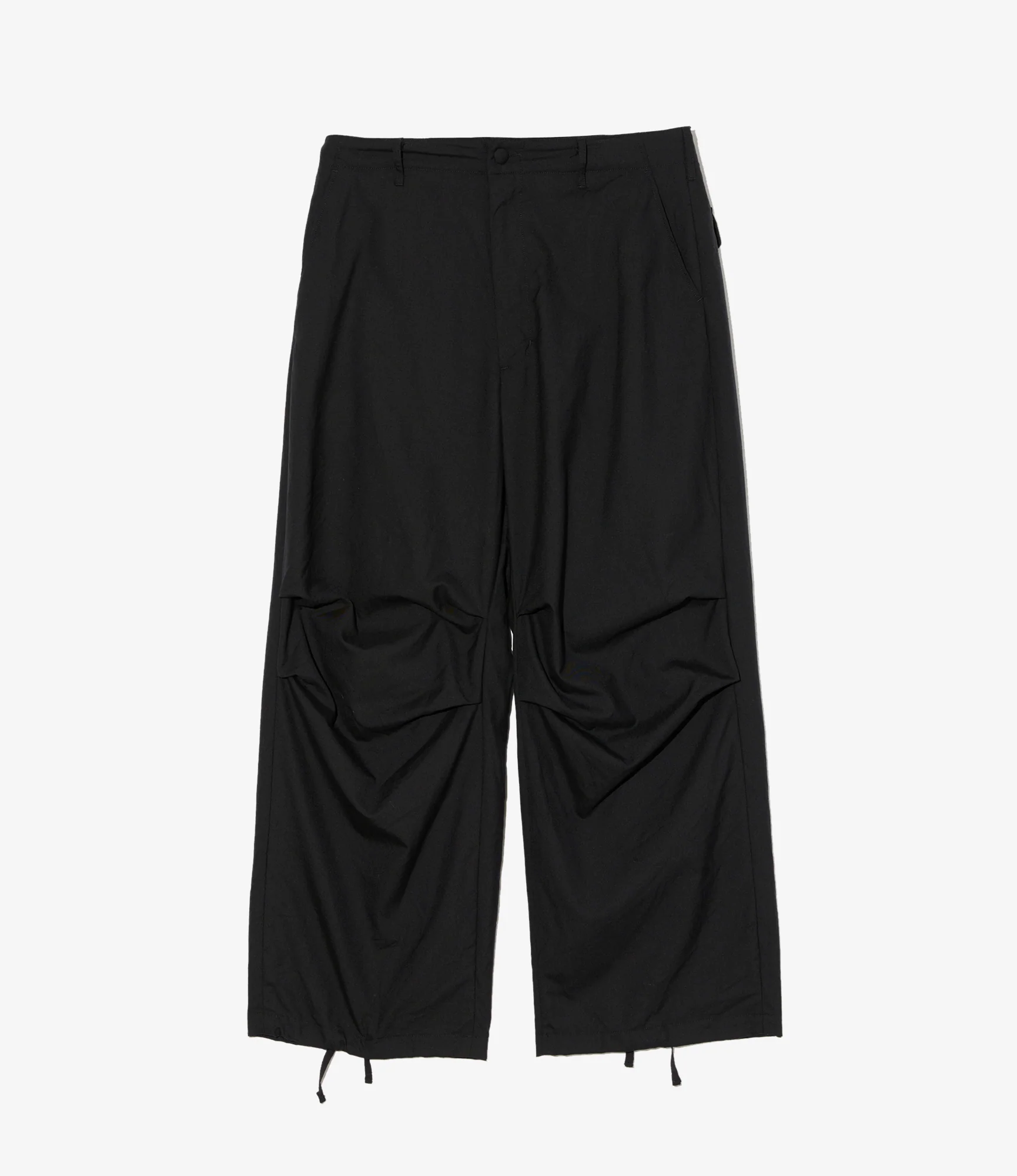 Over Pant - Black Tropical Wool