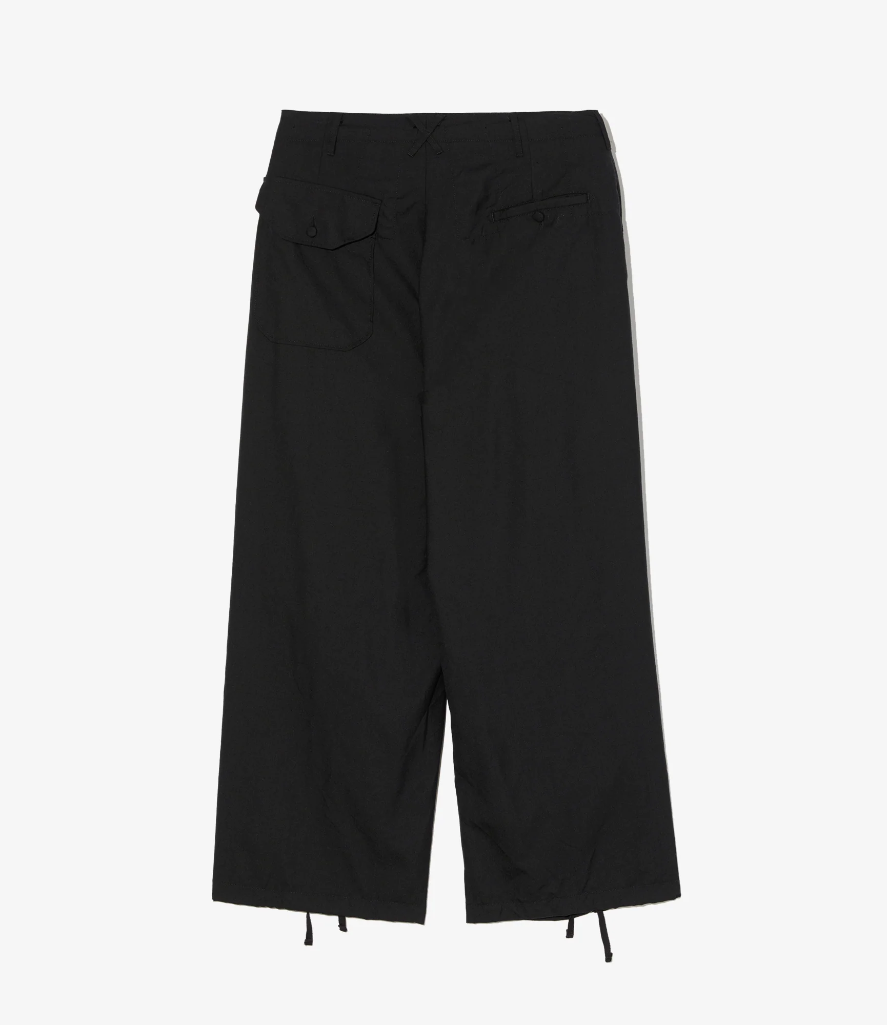 Over Pant - Black Tropical Wool - Image 2