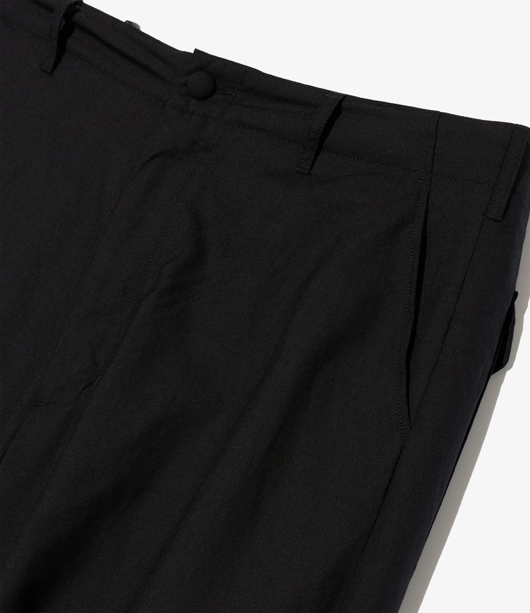 Over Pant - Black Tropical Wool - Image 3