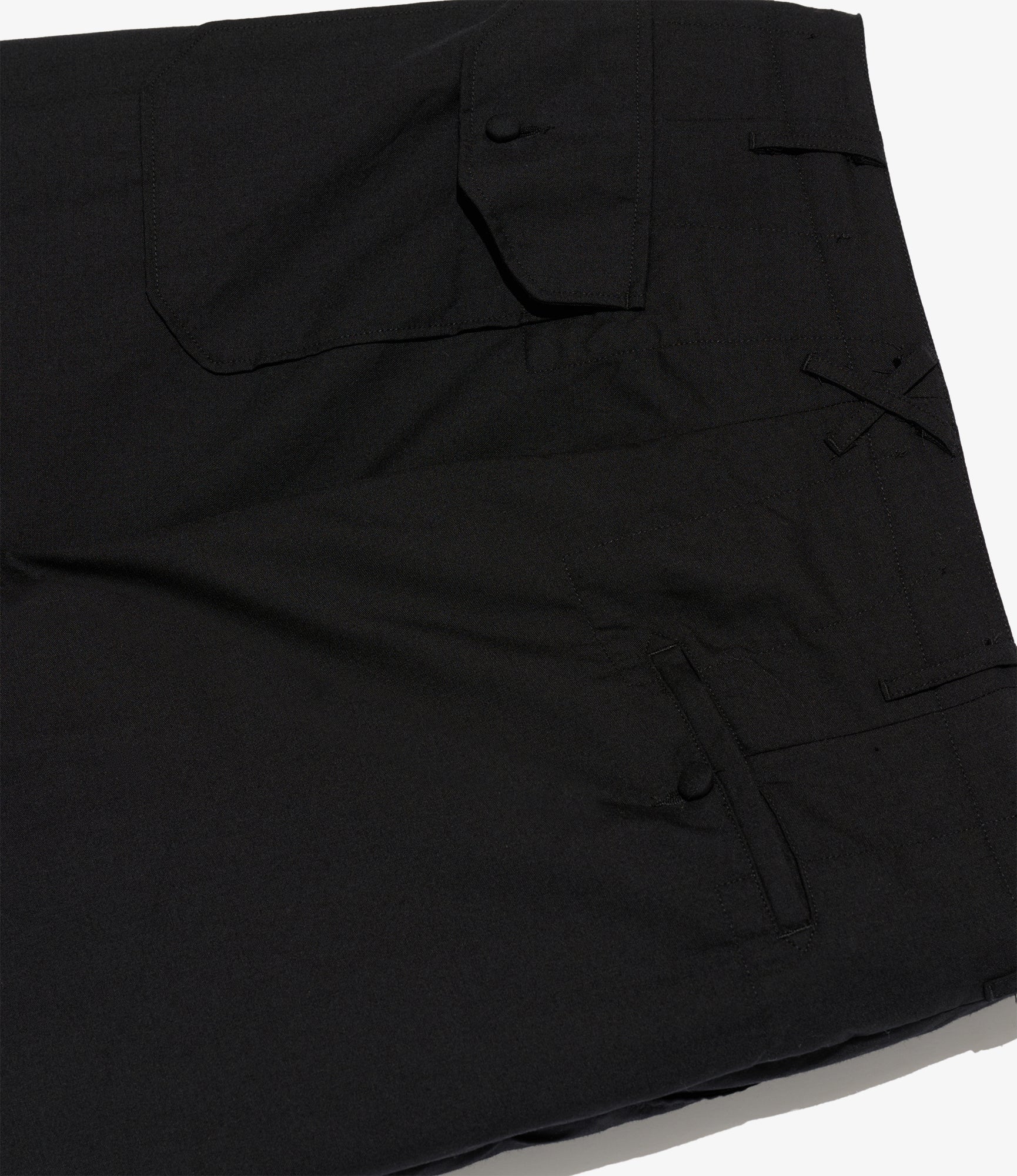 Over Pant - Black Tropical Wool - Image 4