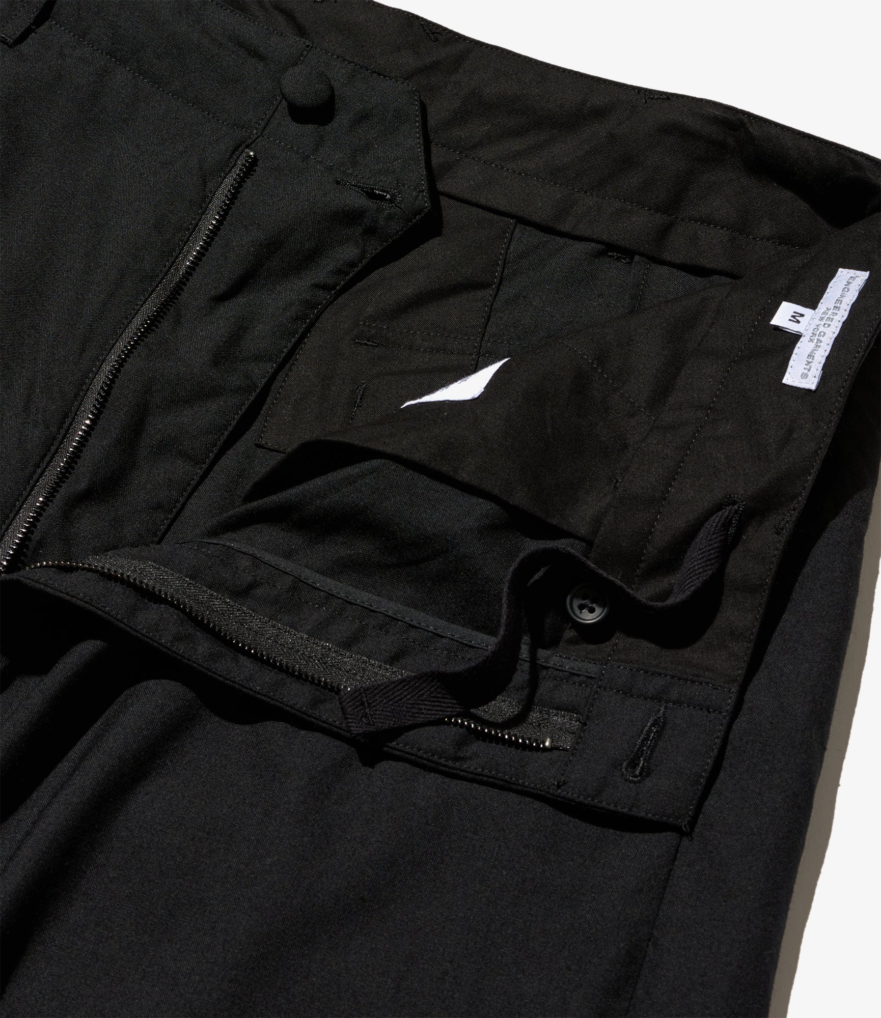 Over Pant - Black Tropical Wool - Image 5