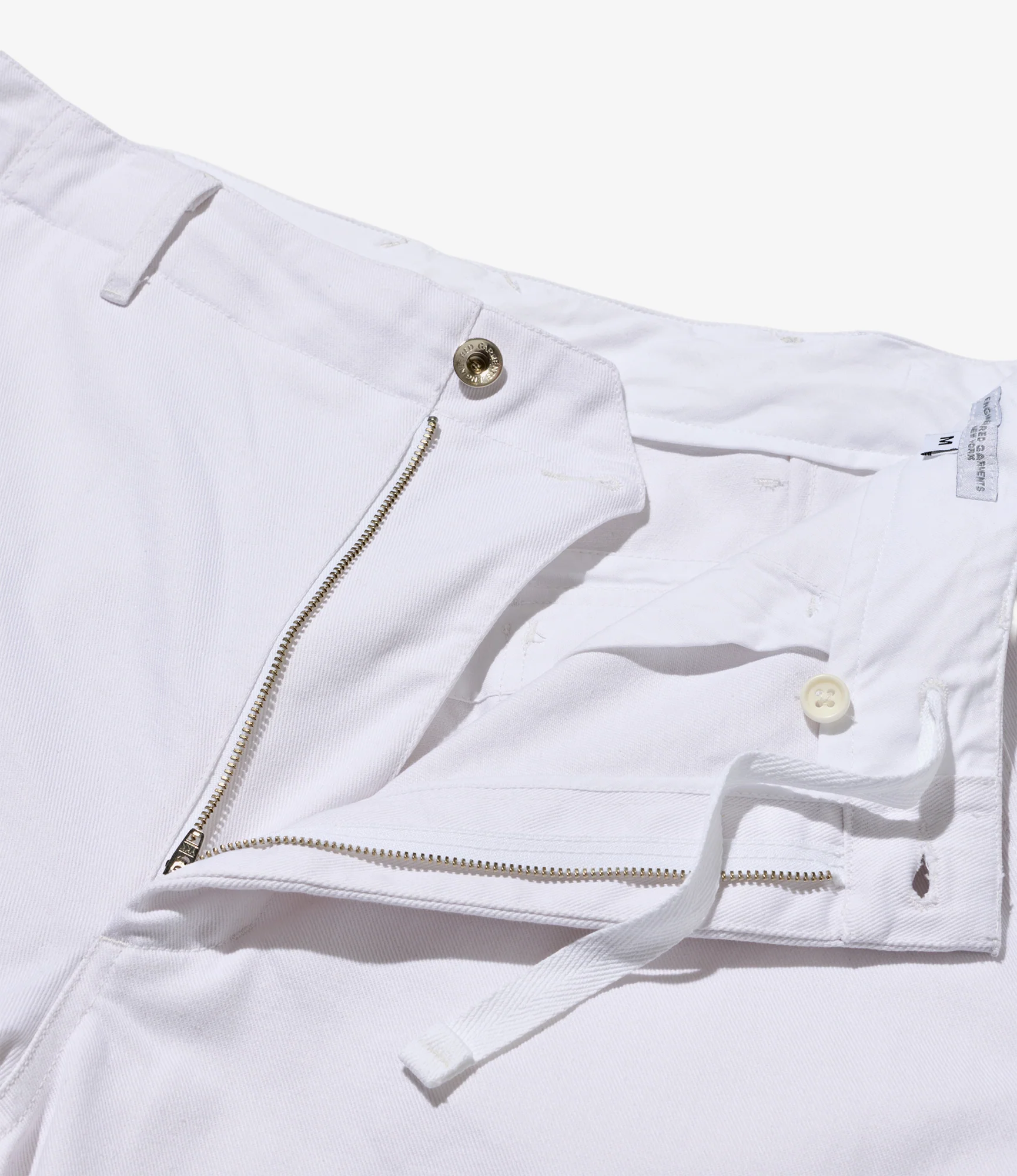 Painter Pant - White Cotton Heavy Twill - Image 3