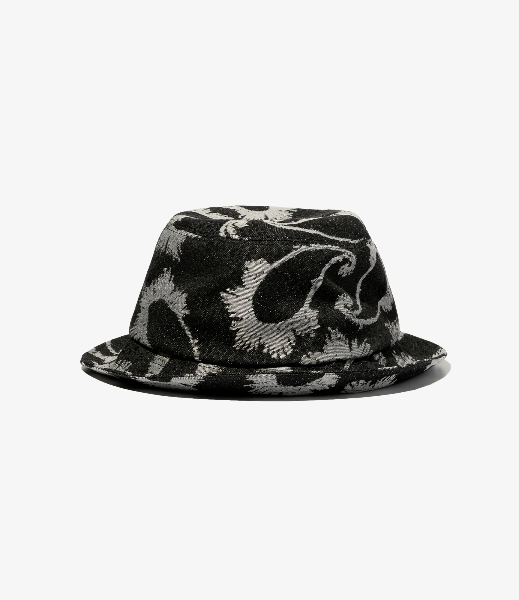 Porkpie Hat - Black/Grey CP Paisley Jq.