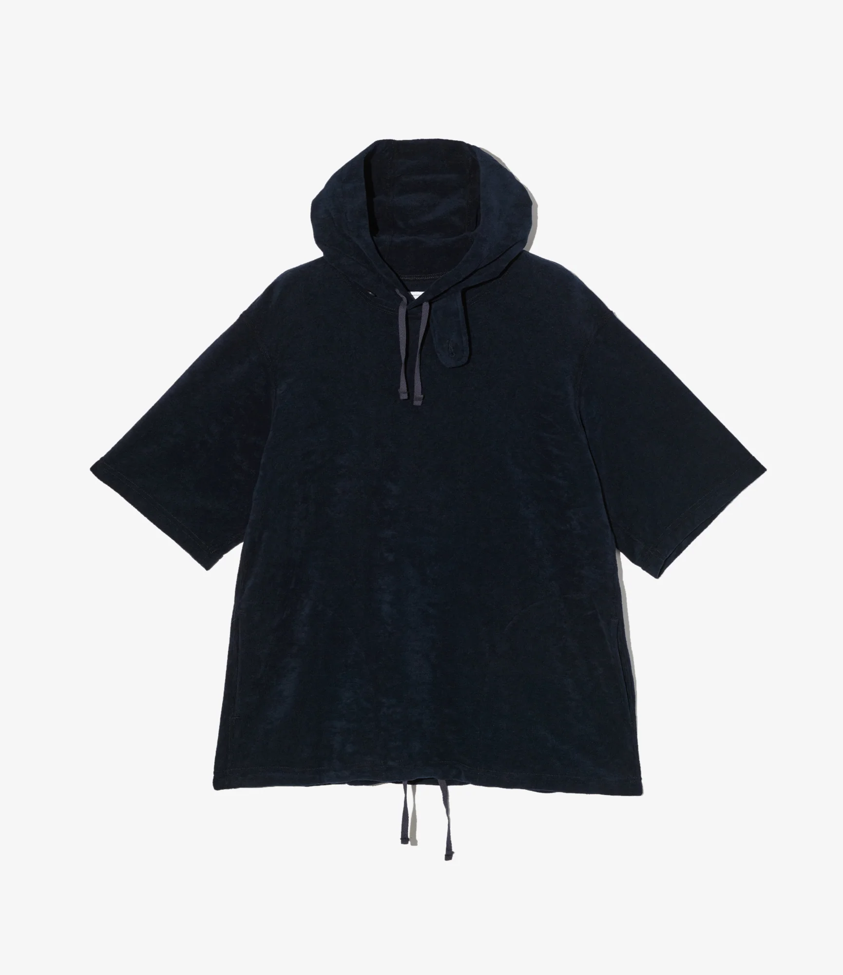 Short Sleeve Hoody - Dk. Navy CP Terry Cloth