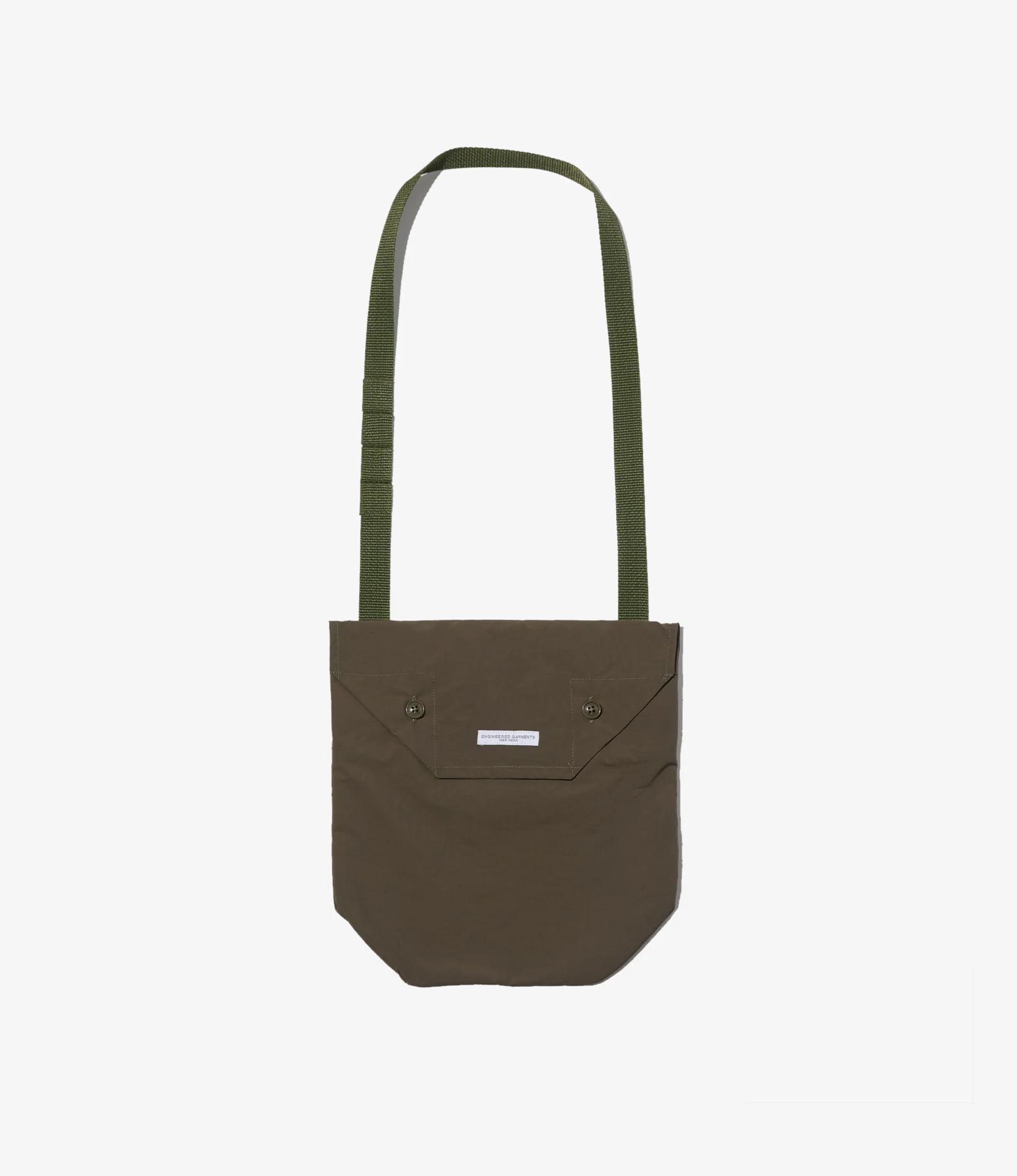 Shoulder Pouch - Olive Polyester Taslan