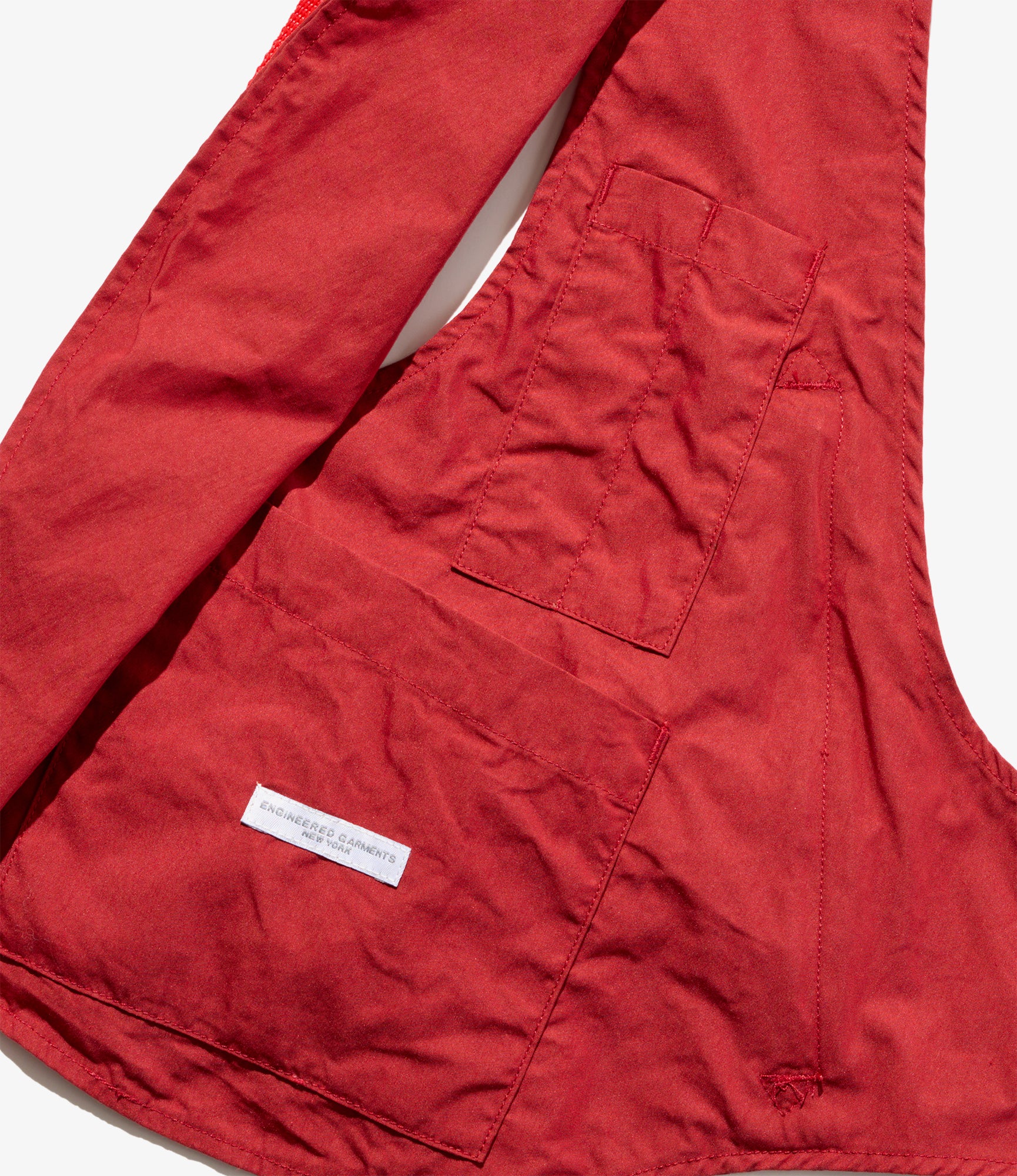 Shoulder Vest - Red Lt. Weight Nyco Poplin - Image 3