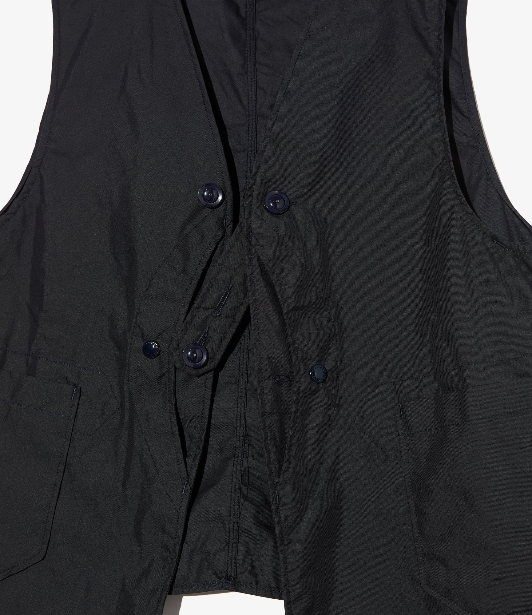 Upland Vest - Dk. Navy Lt. Weight Nyco Twill - Image 3