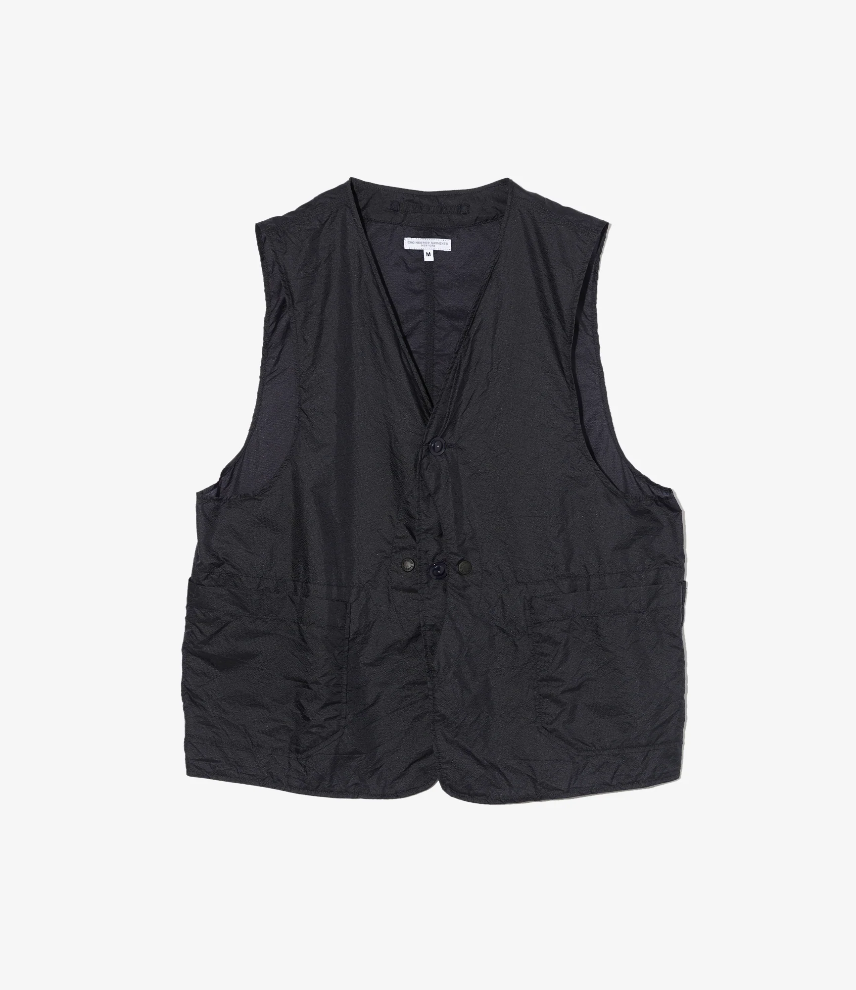 Upland Vest - Dk. Navy Nylon Micro Ripstop