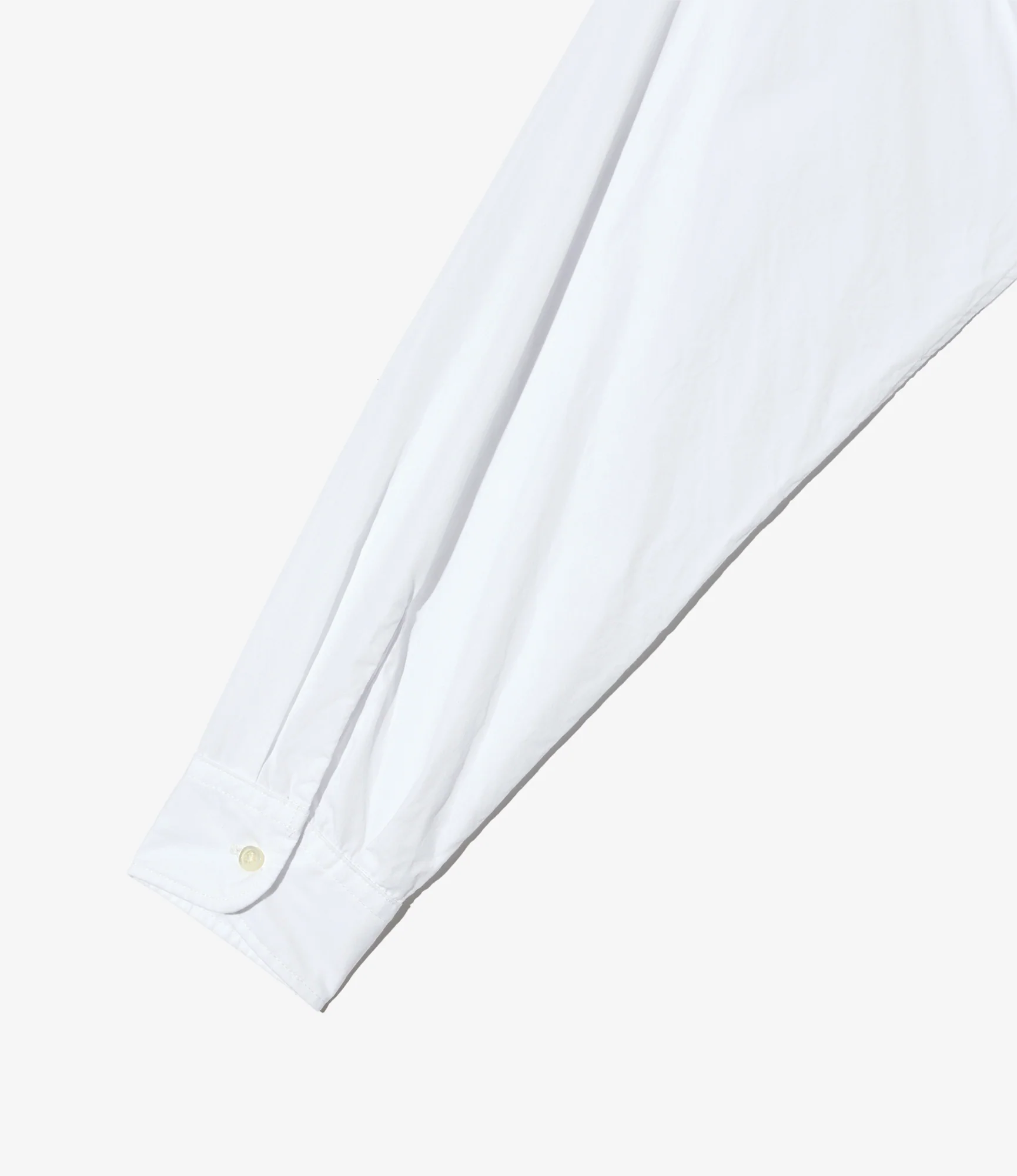Wing Collar Shirt - White 100's 2Ply Broadcloth - Image 4