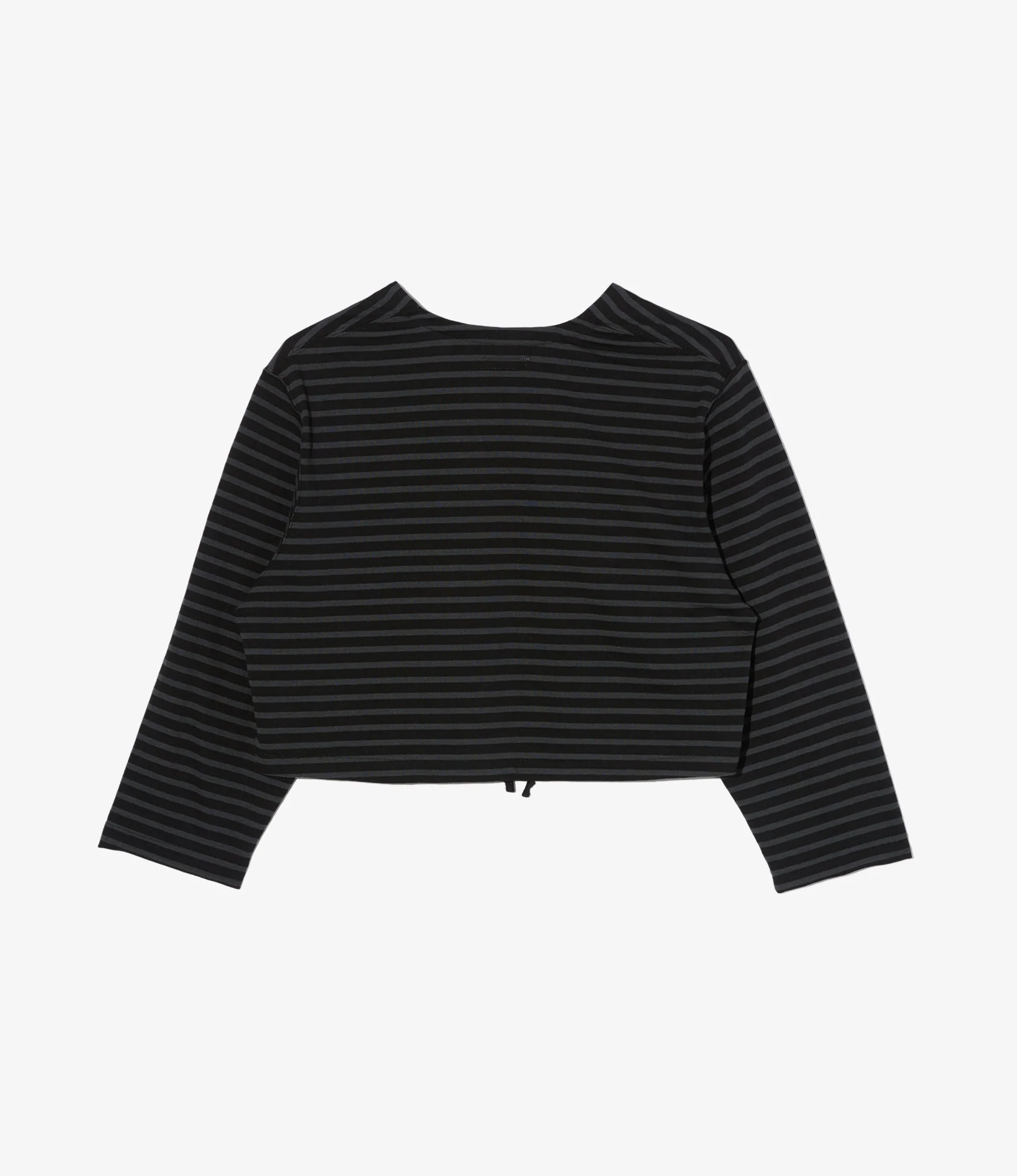 Women's Bolero - Charcoal/Black PC Stripe Jersey - Image 2