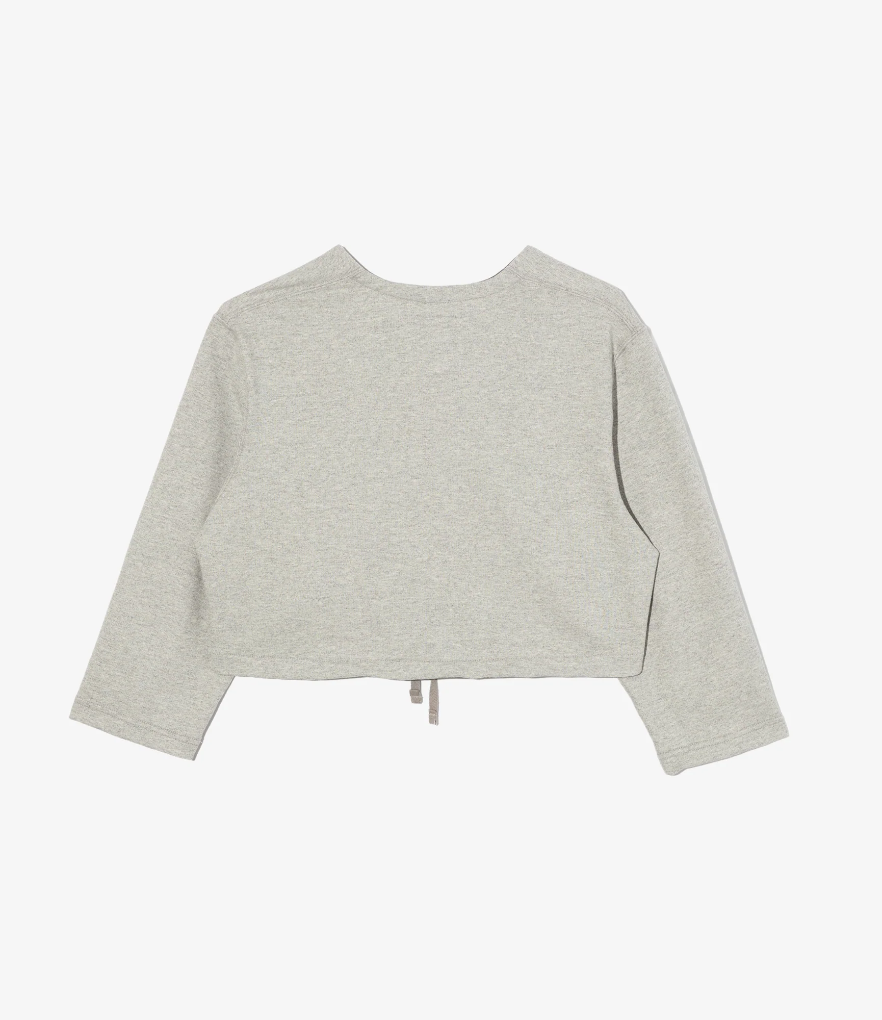 Women's Bolero - Heather Grey French Terry - Image 2
