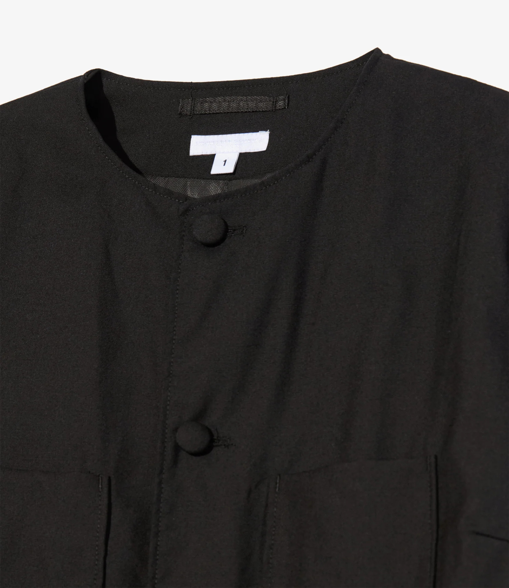Women's CN Jacket - Black Tropical Wool - Image 3