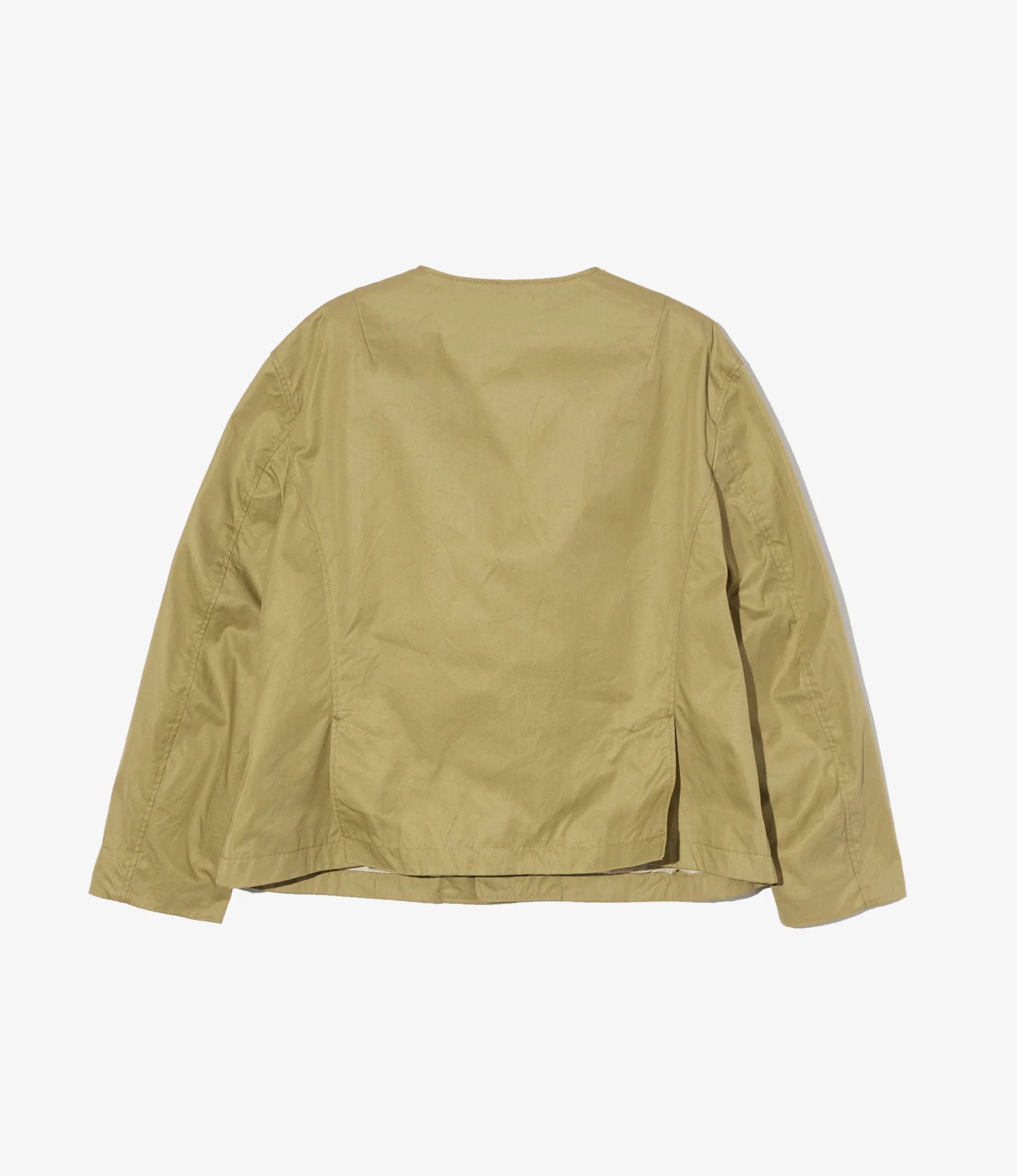 Women's CN Jacket - Khaki Cotton French Twill - Image 2