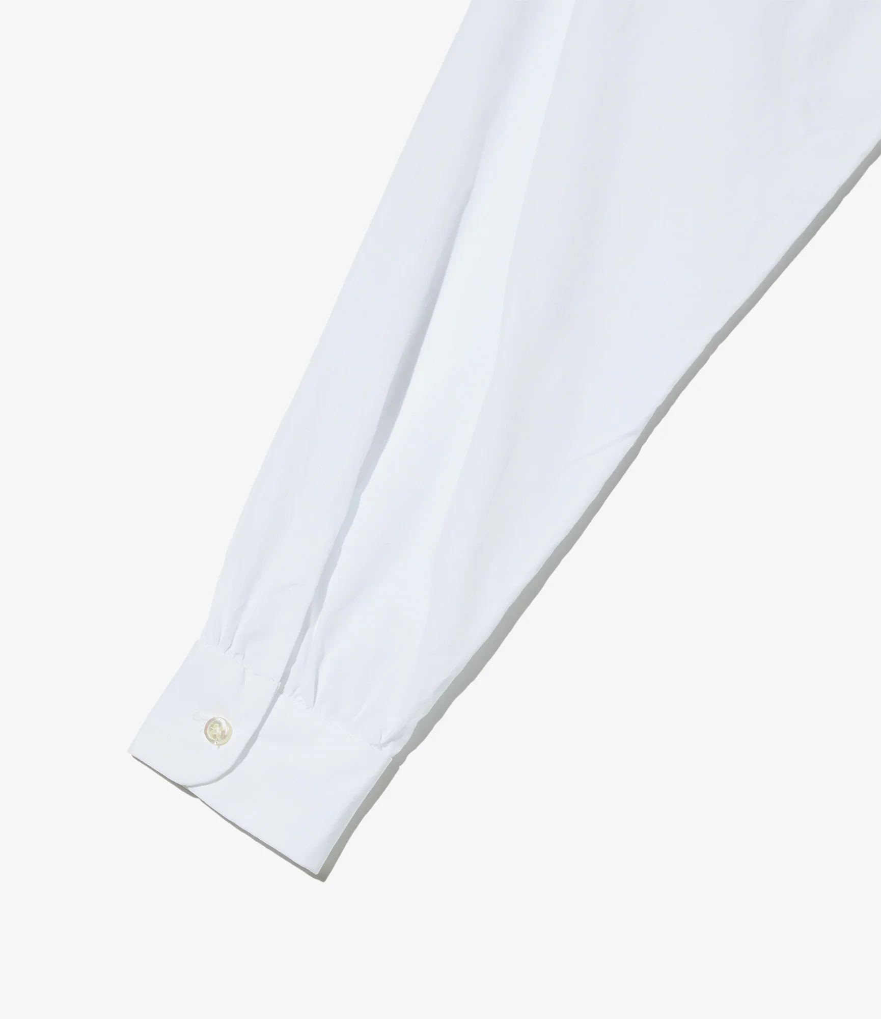 Women's Rounded Collar Shirt - White 100's 2 Ply Broadcloth - Image 4