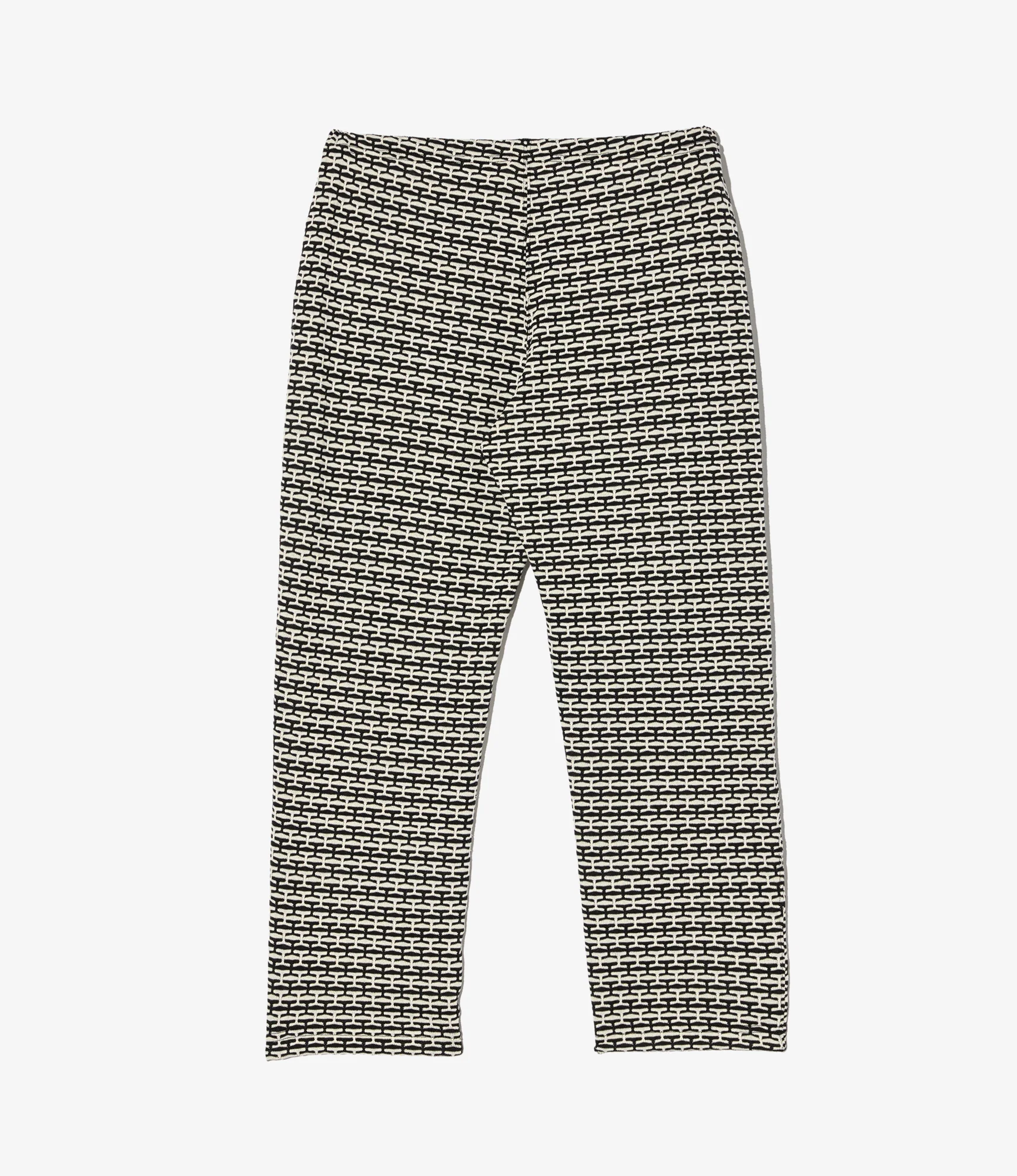 Women's STK Pant - Black/White CP Horizontal Knit Jq. - Image 2