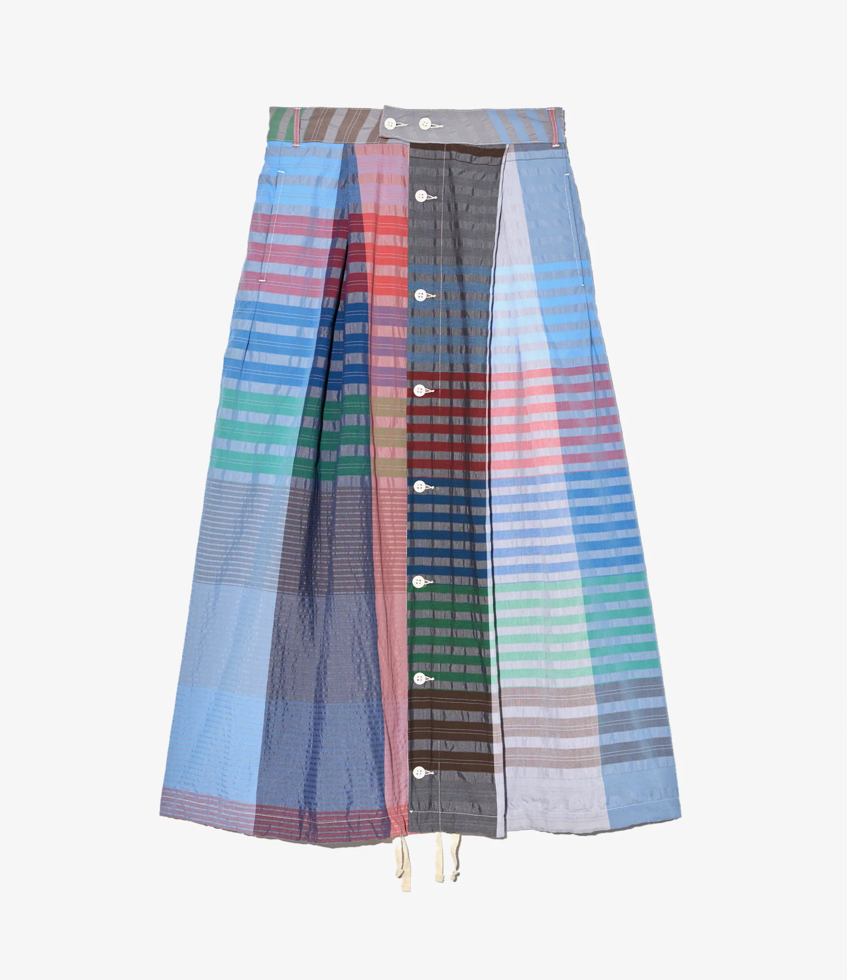 Women's Tuck Skirt - Multi Color CP Big Plaid