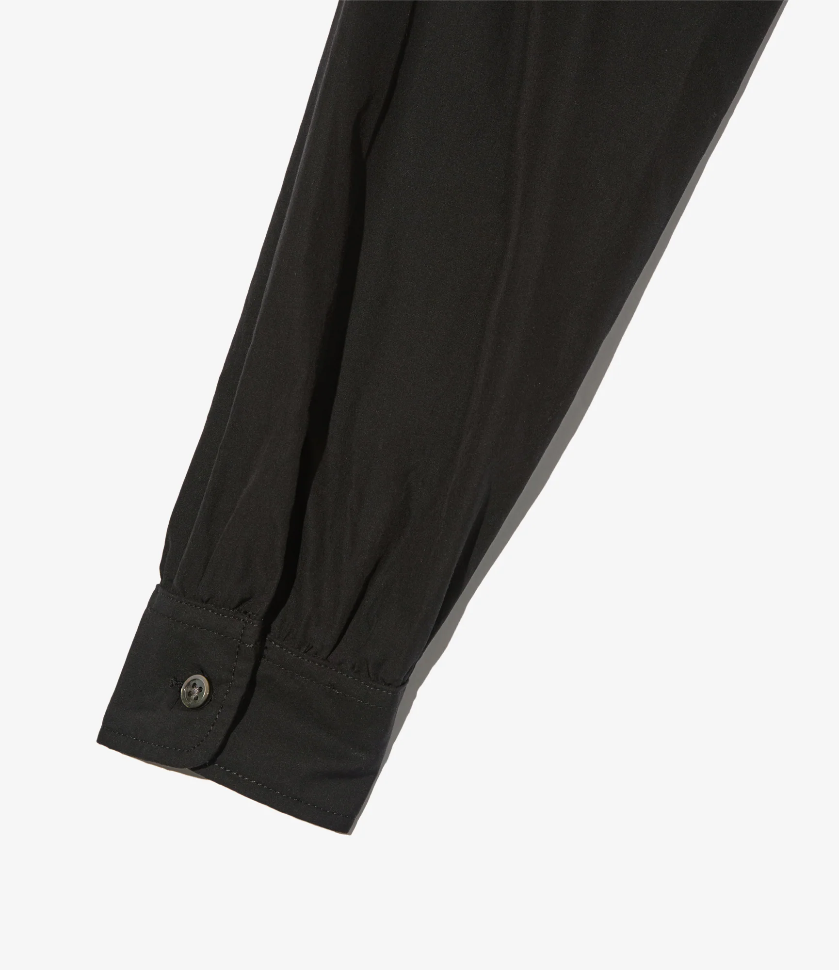Women's VARI Shirt - Black 100's 2Ply Cotton Broadcloth - Image 4