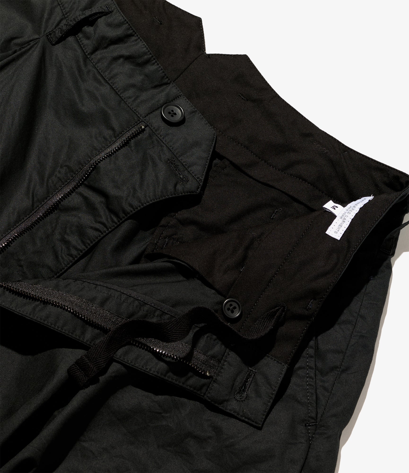 WP 3/4 Pant - Black Cotton High Count Twill - Image 6
