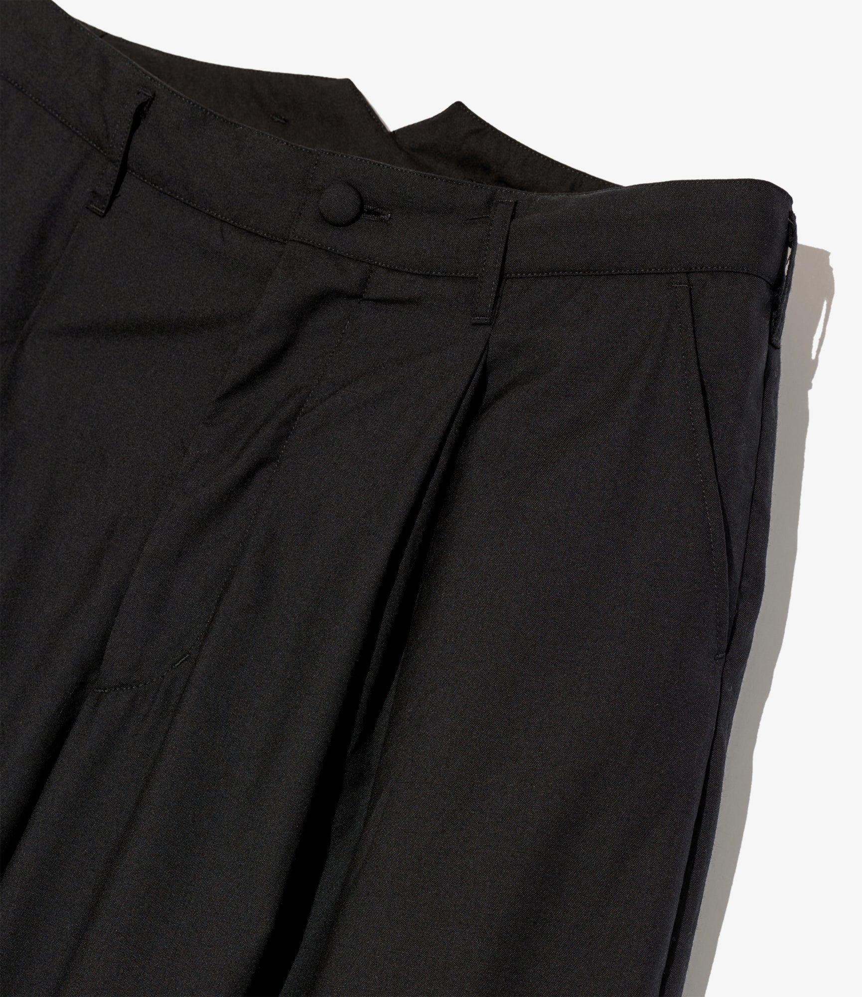 WP 3/4 Pant - Black Tropical Wool - Image 3