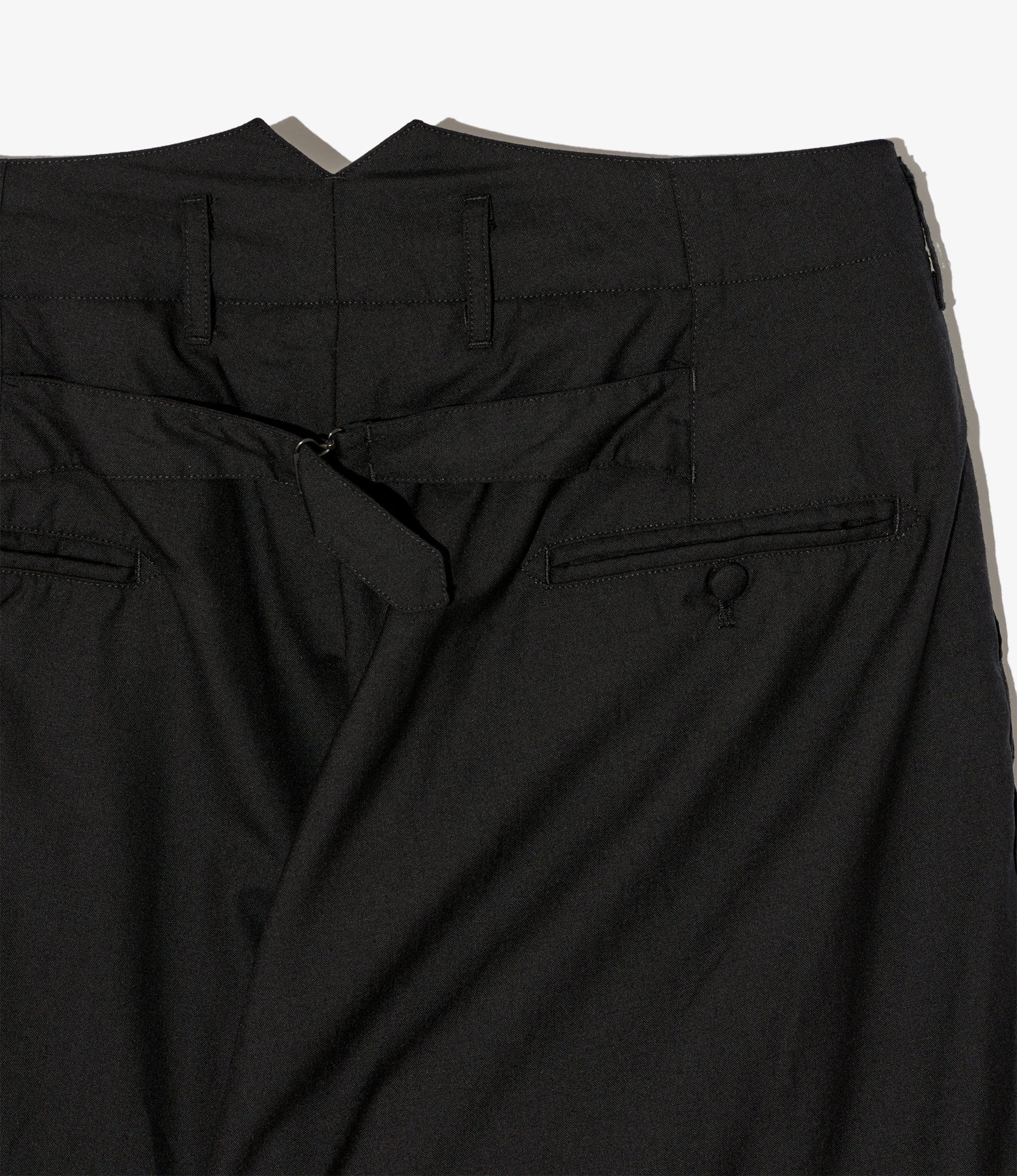 WP 3/4 Pant - Black Tropical Wool - Image 4