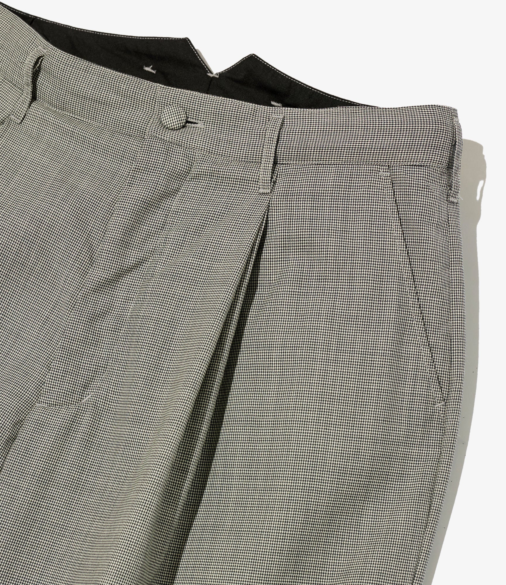 WP 3/4 Pant - Grey Micro Houndstooth Tropical Wool - Image 3