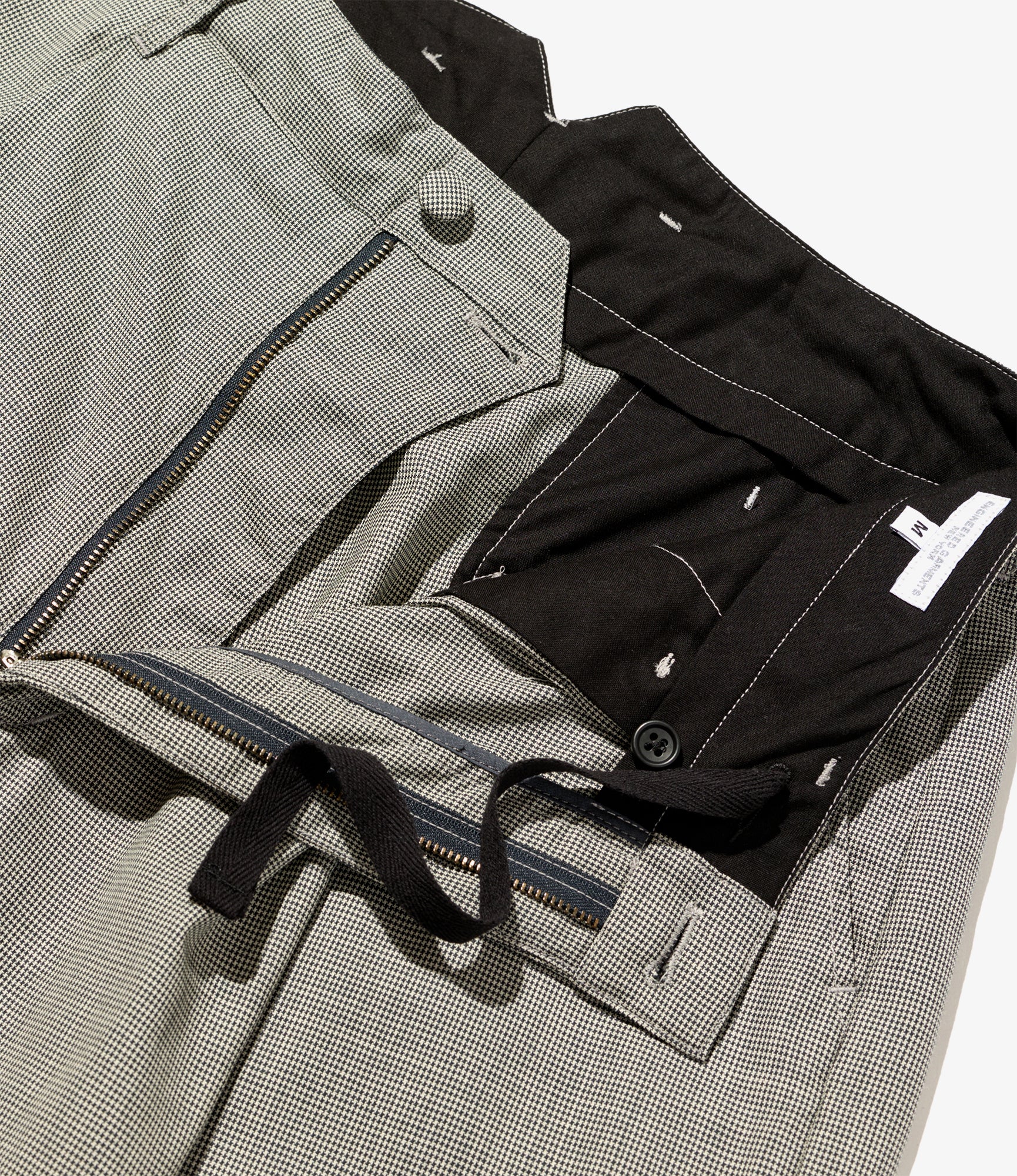 WP 3/4 Pant - Grey Micro Houndstooth Tropical Wool - Image 6