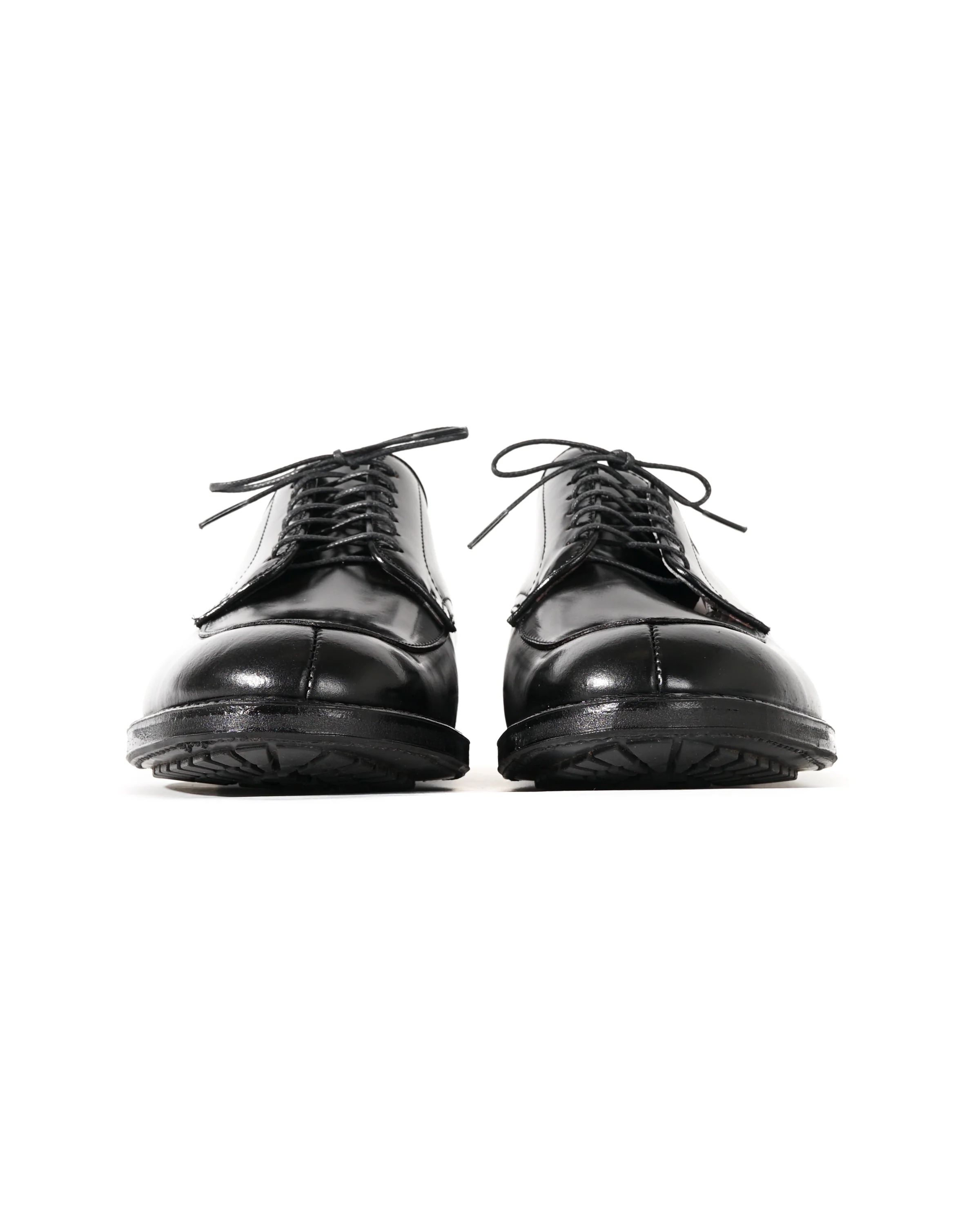 Engineered Garments x Alden - Algonquin V-Tip Blucher - Black Cordovan w/Commando Sole - Image 3