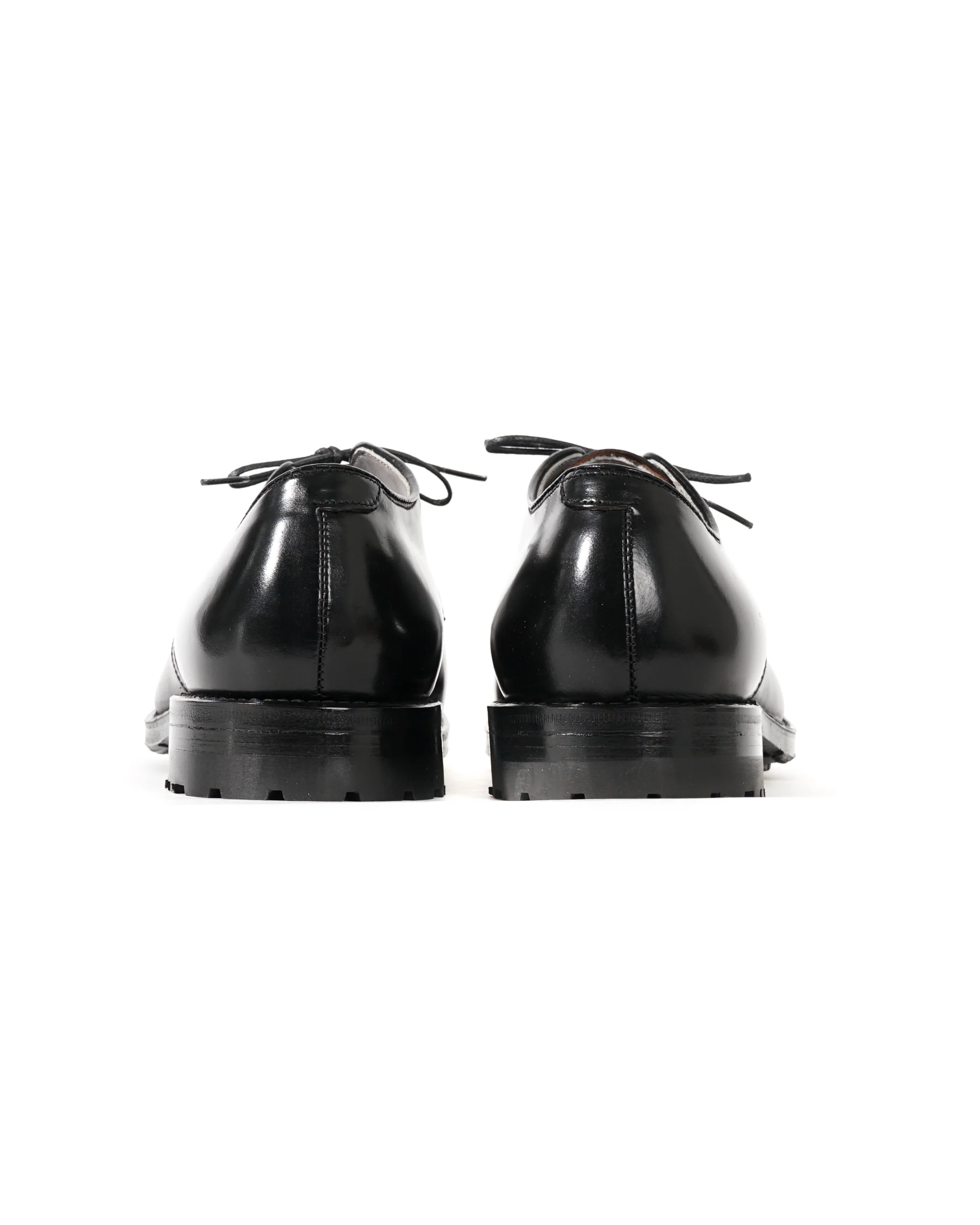 Engineered Garments x Alden - Algonquin V-Tip Blucher - Black Cordovan w/Commando Sole - Image 4
