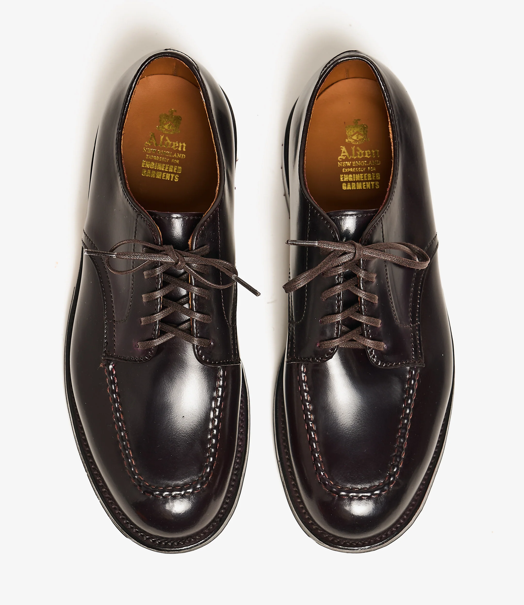 Engineered Garments x Alden - Indy Oxford - #8 Cordovan w/Commando Sole - Image 2