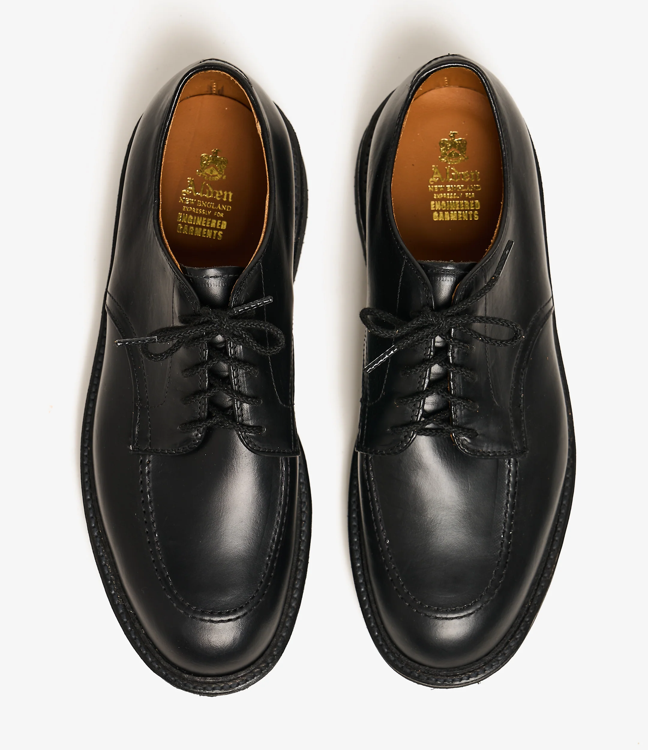 Engineered Garments x Alden - Indy Oxford - Black Calf w/ Goodyear Sole - Image 2