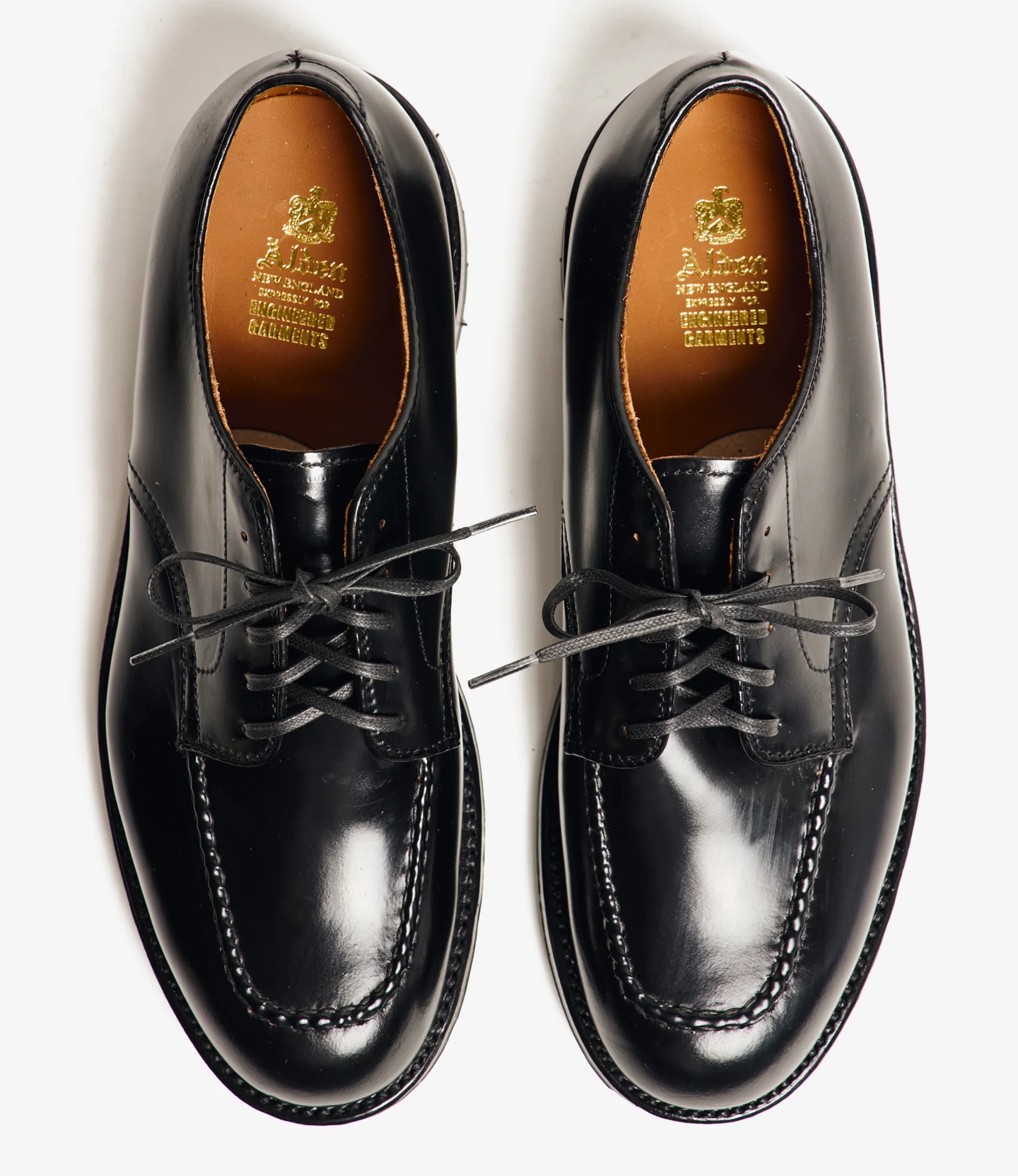 Engineered Garments x Alden - Indy Oxford - Black Cordovan w/Commando Sole - Image 5