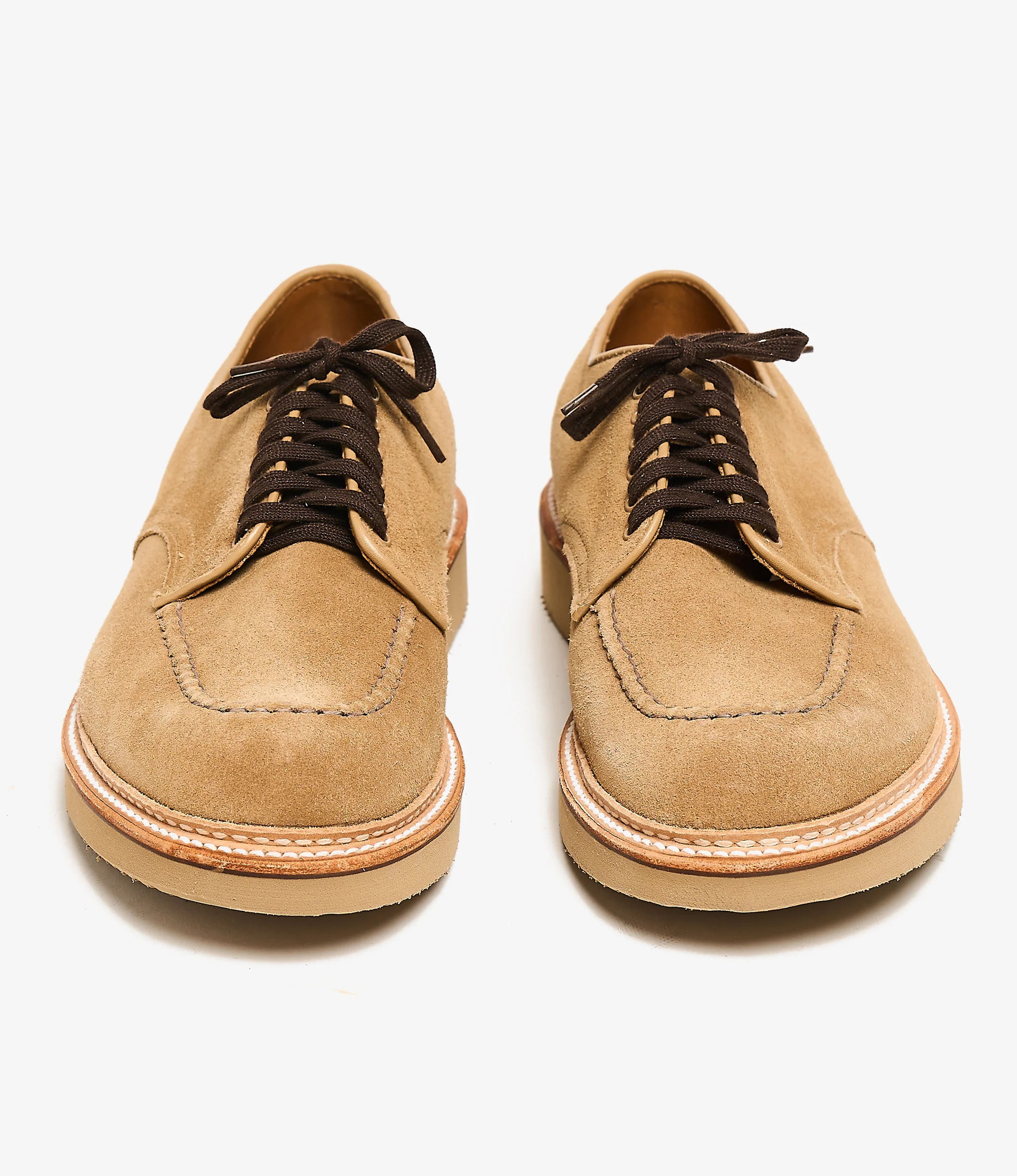 Engineered Garments x Alden - Indy Oxford - Tan Suede w/Goodyear Sole - Image 3
