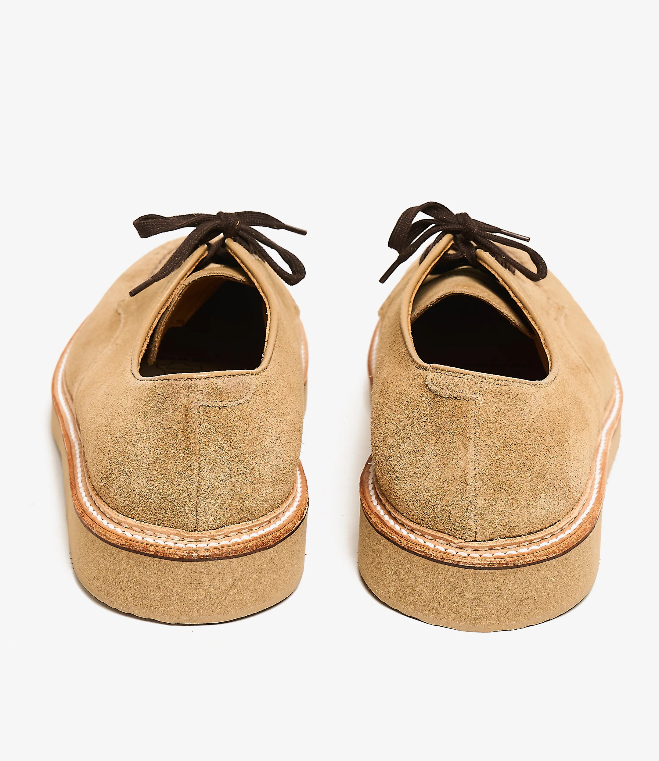 Engineered Garments x Alden - Indy Oxford - Tan Suede w/Goodyear Sole - Image 4