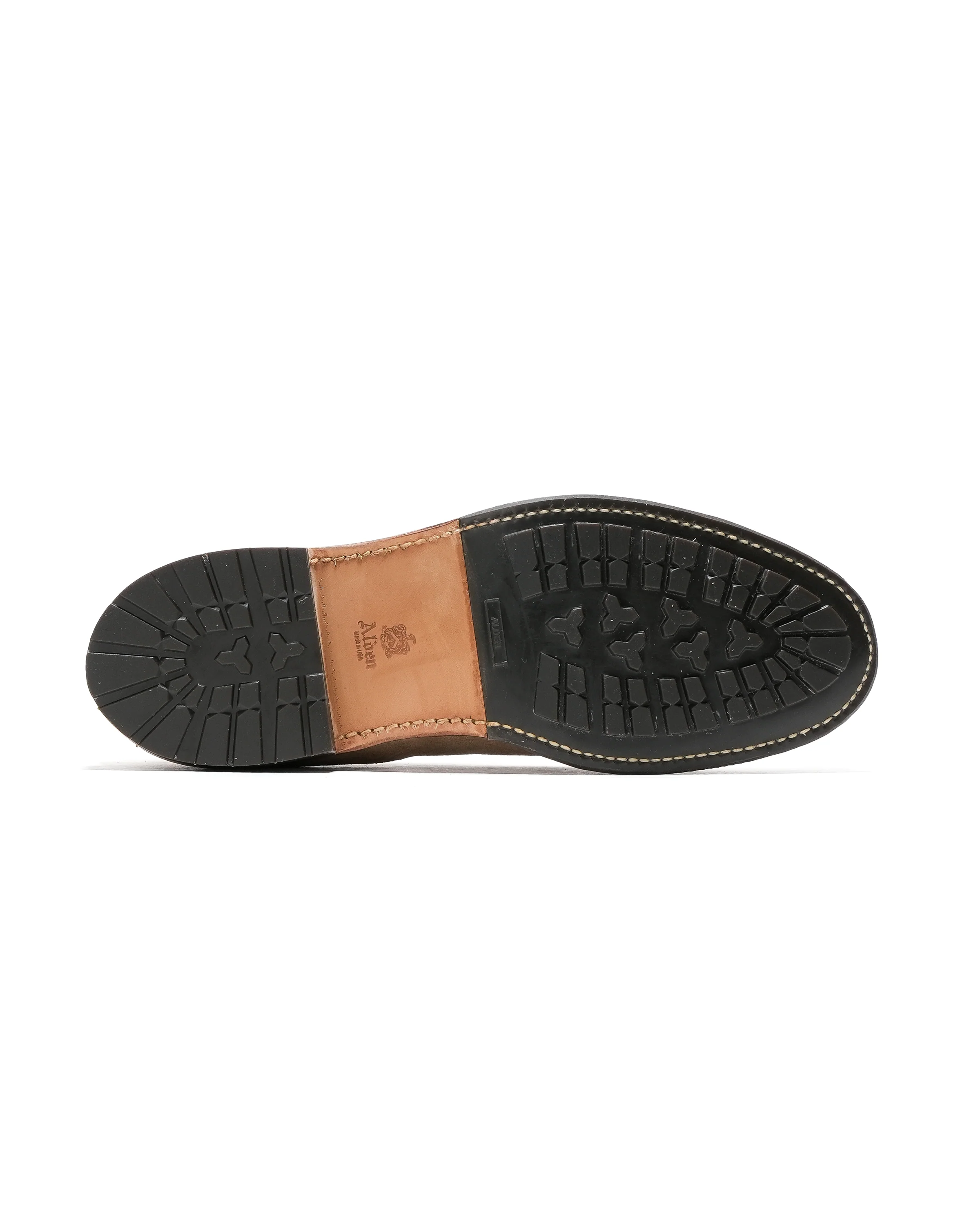 Engineered Garments x Alden - Wholecut Plain Toe Oxford - Tan Suede - Image 6